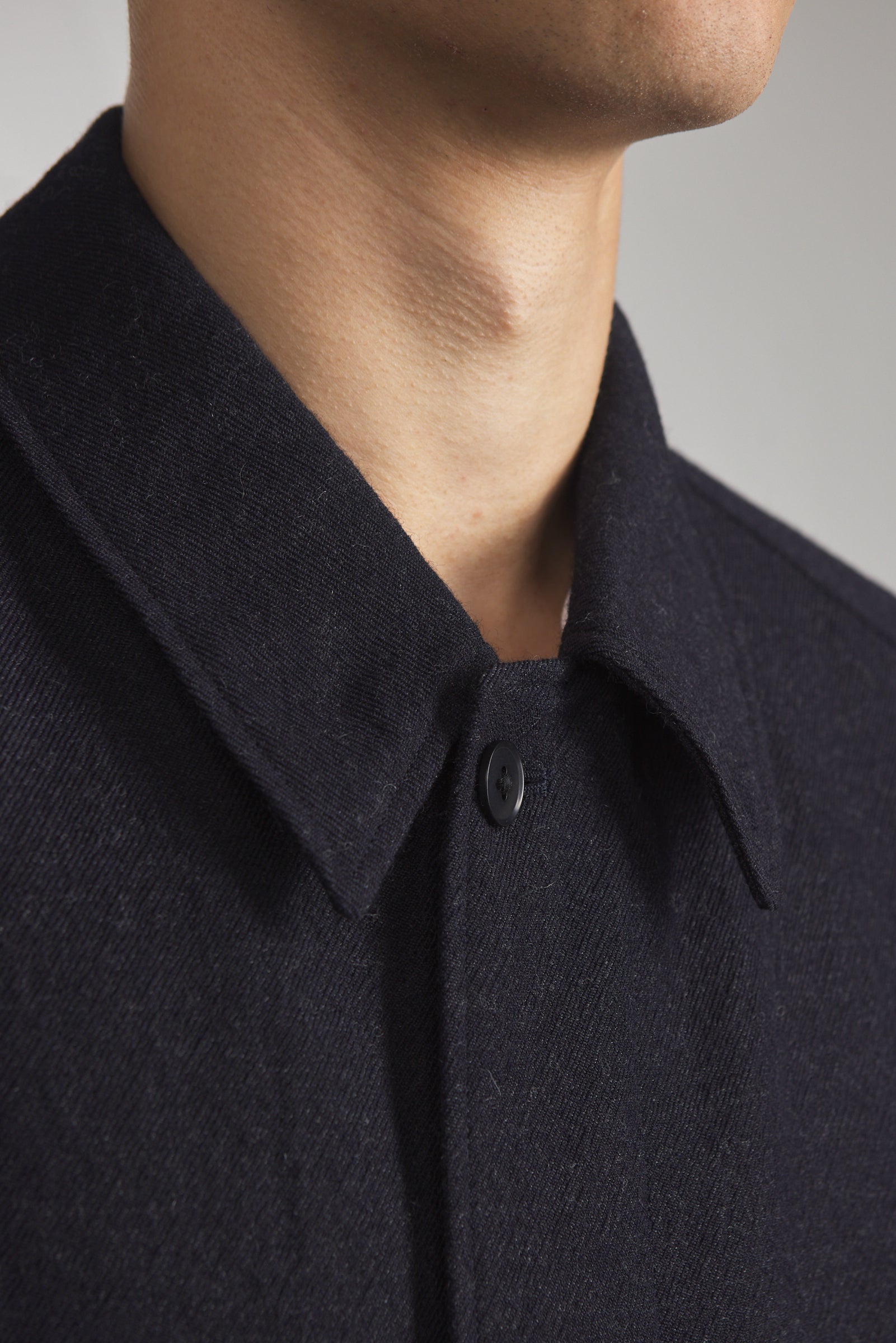 Kaptain Sunshine Walker Coat Wool Navy