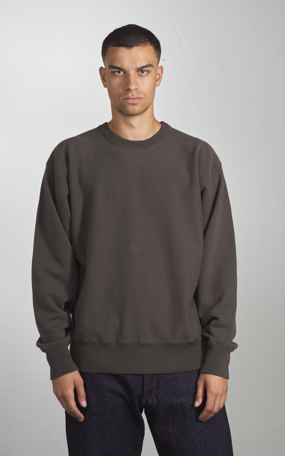 Kaptain Sunshine Crewneck Pullover Fade Black
