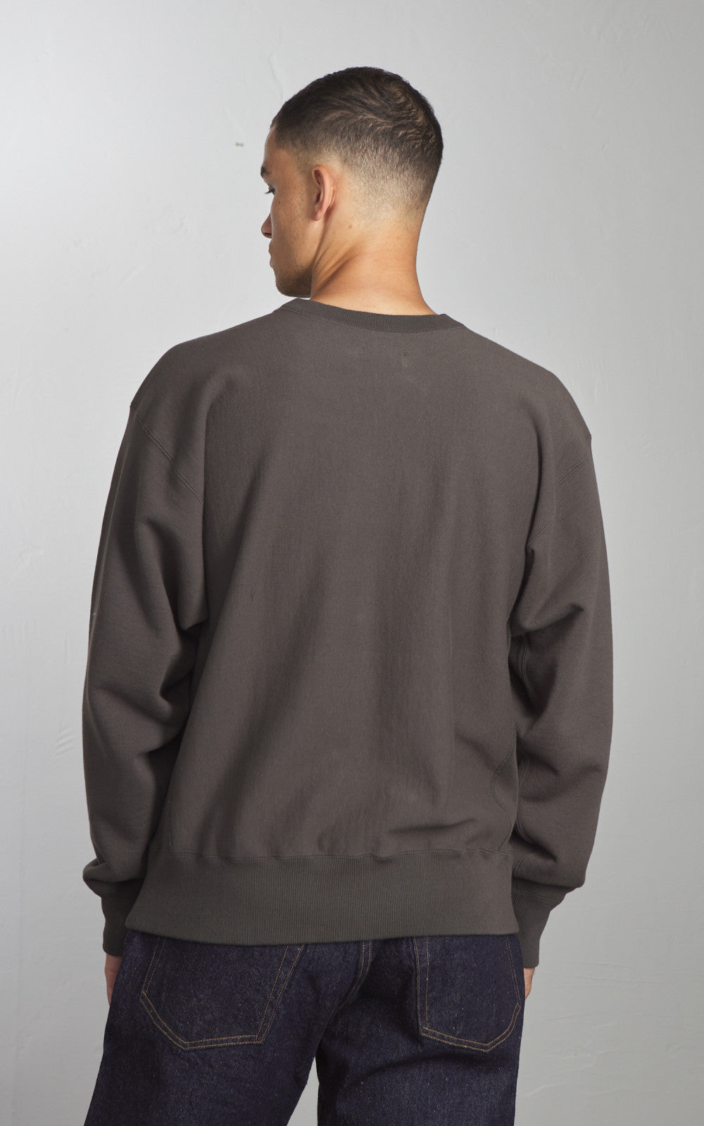Kaptain Sunshine Crewneck Pullover Fade Black