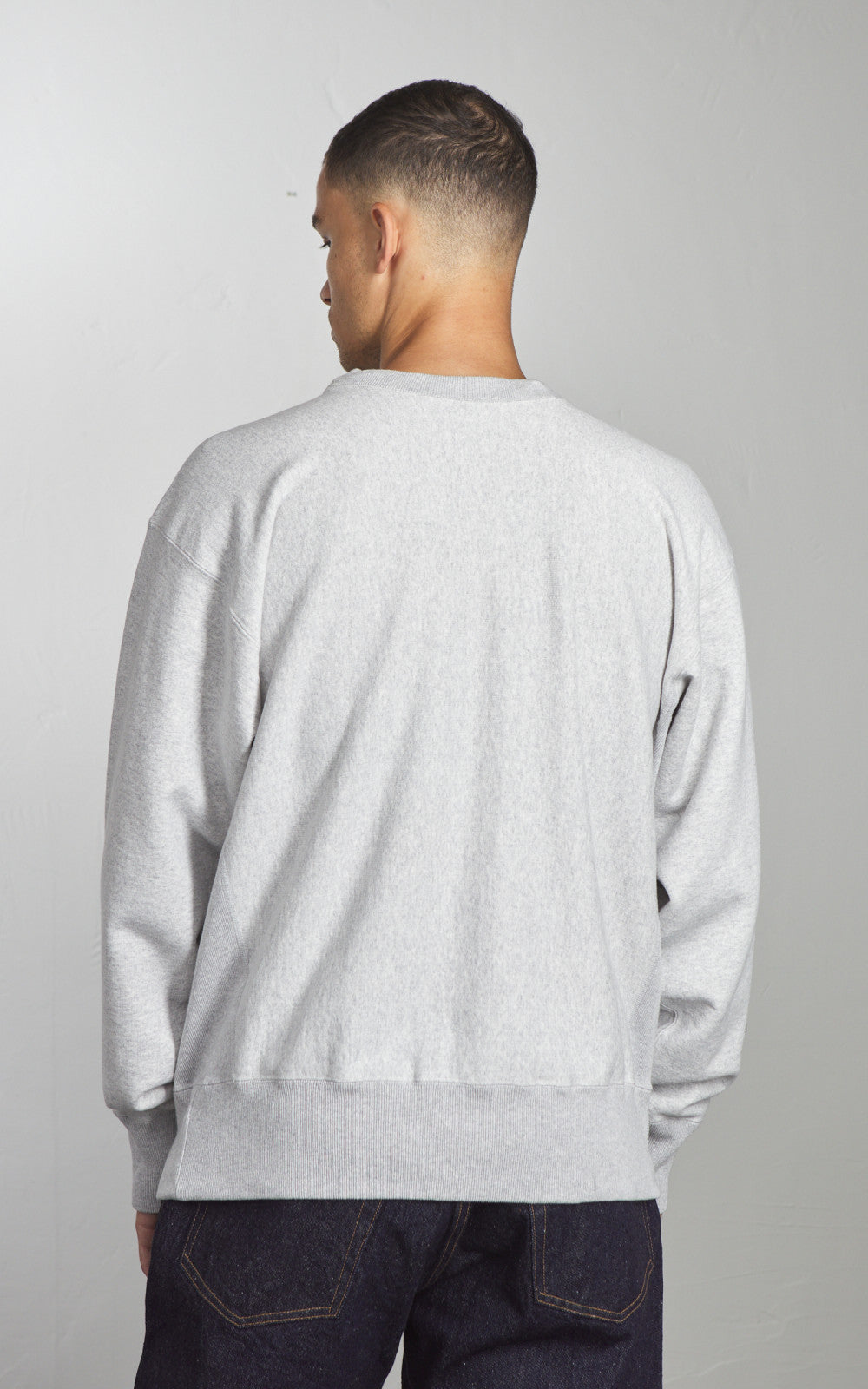 Kaptain Sunshine Crewneck Pullover Feather Grey