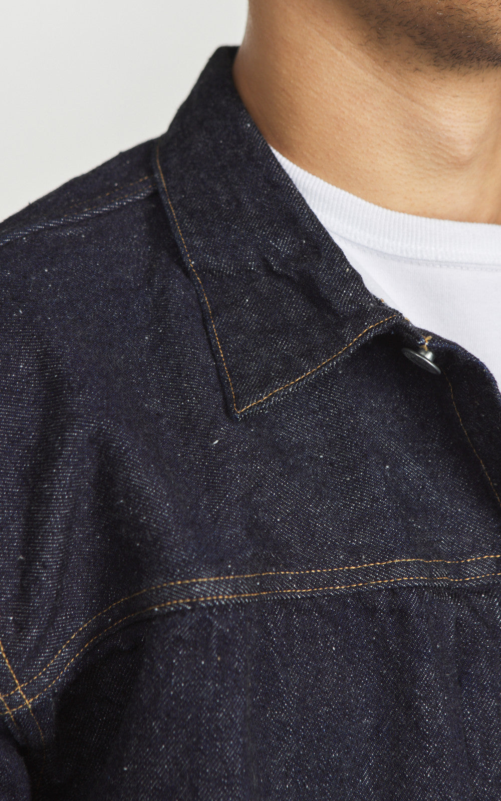 Kaptain Sunshine Denim Tracker 1P Jacket One Wash Indigo