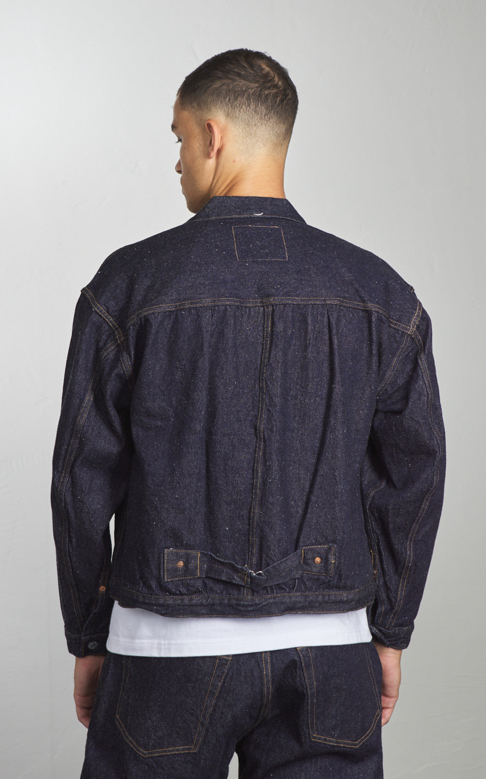 Kaptain Sunshine Denim Tracker 1P Jacket One Wash Indigo