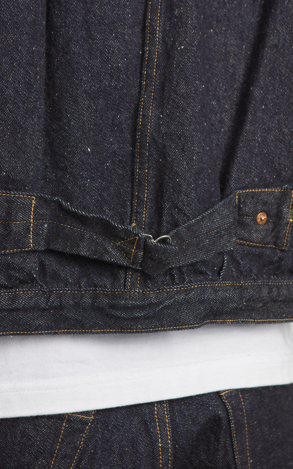 Kaptain Sunshine Denim Tracker 1P Jacket One Wash Indigo