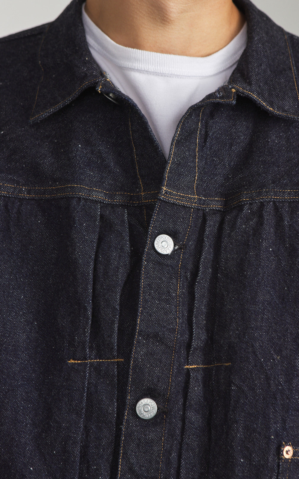 ジャケット・アウター KAPTAIN SUNSHINE washed denim tracker KAPTAIN SUNSHINE (キャプテン サンシャイン) Washed Denim