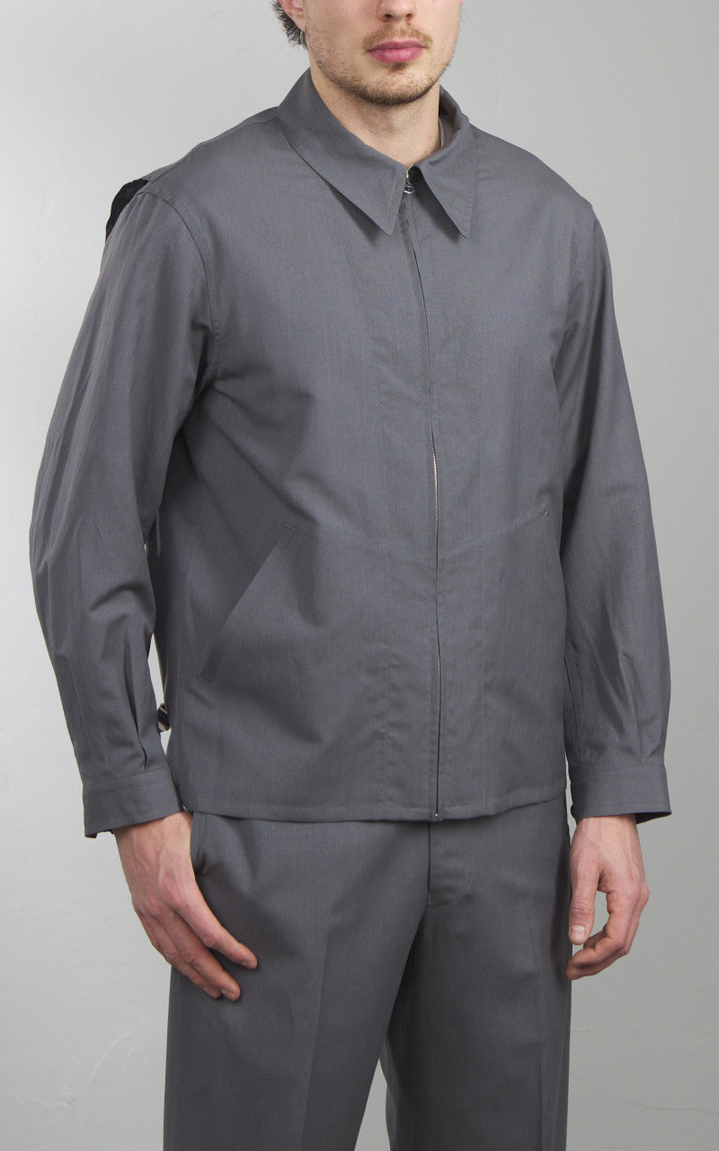 Kaptain Sunshine Fly Blouson Top Grey