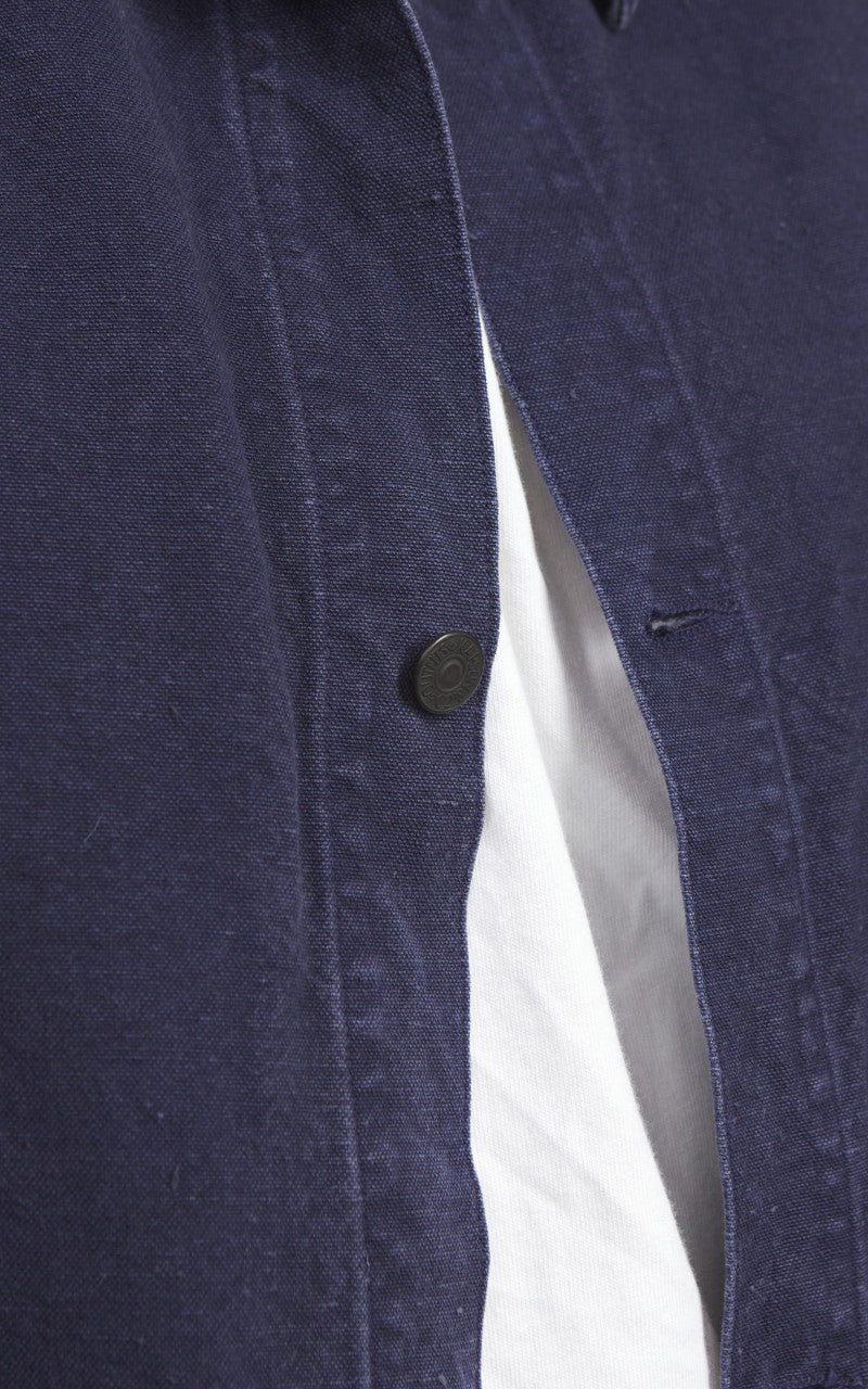 Kaptain Sunshine Coverall Jacket Navy Blue