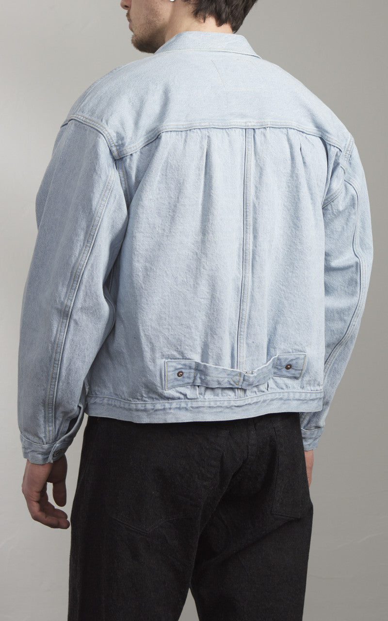 ジャケット・アウター KAPTAIN SUNSHINE washed denim tracker KAPTAIN SUNSHINE (キャプテン サンシャイン) Washed Denim