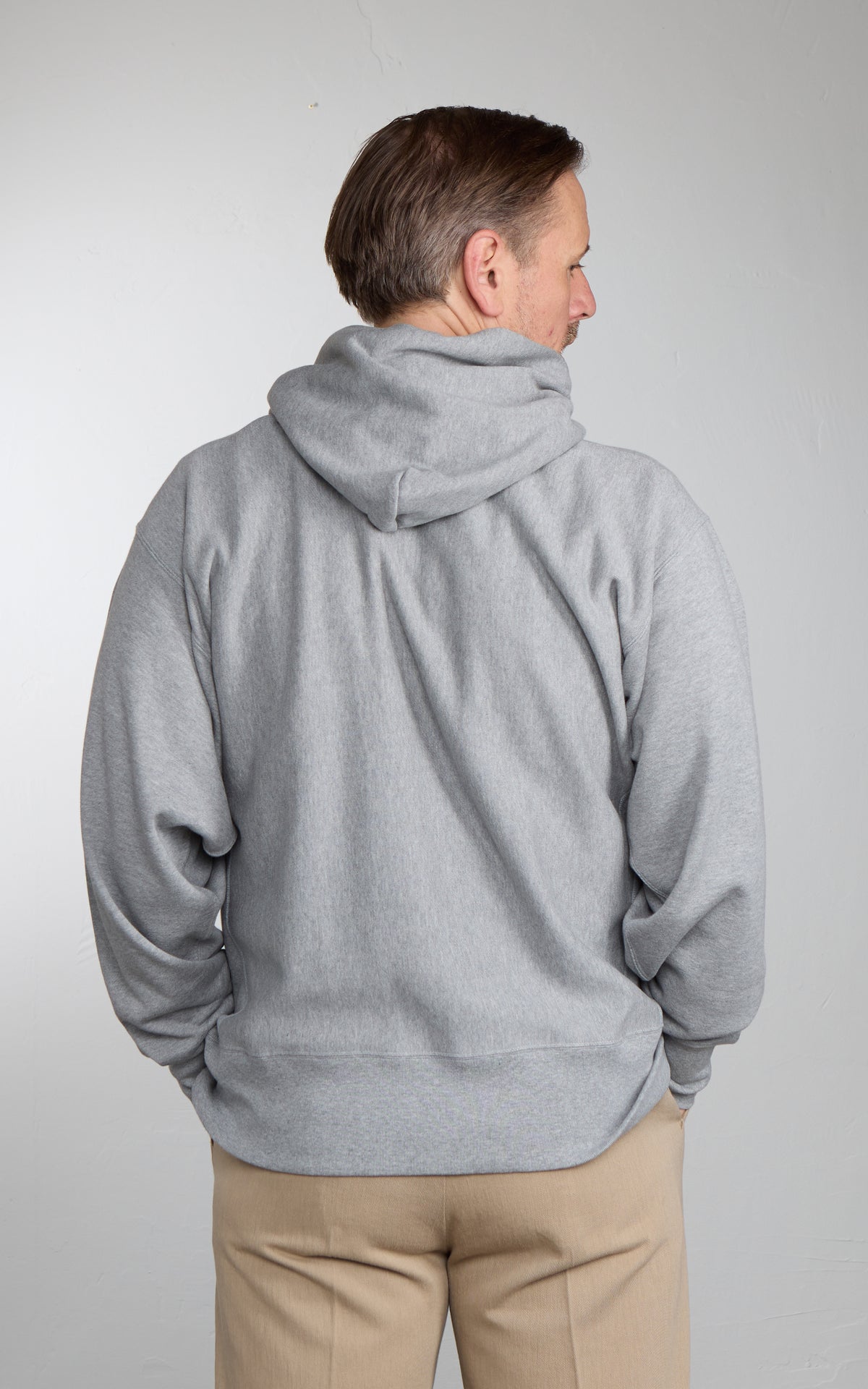 Kaptain Sunshine Suvin Sweat Hoodie Feather Grey