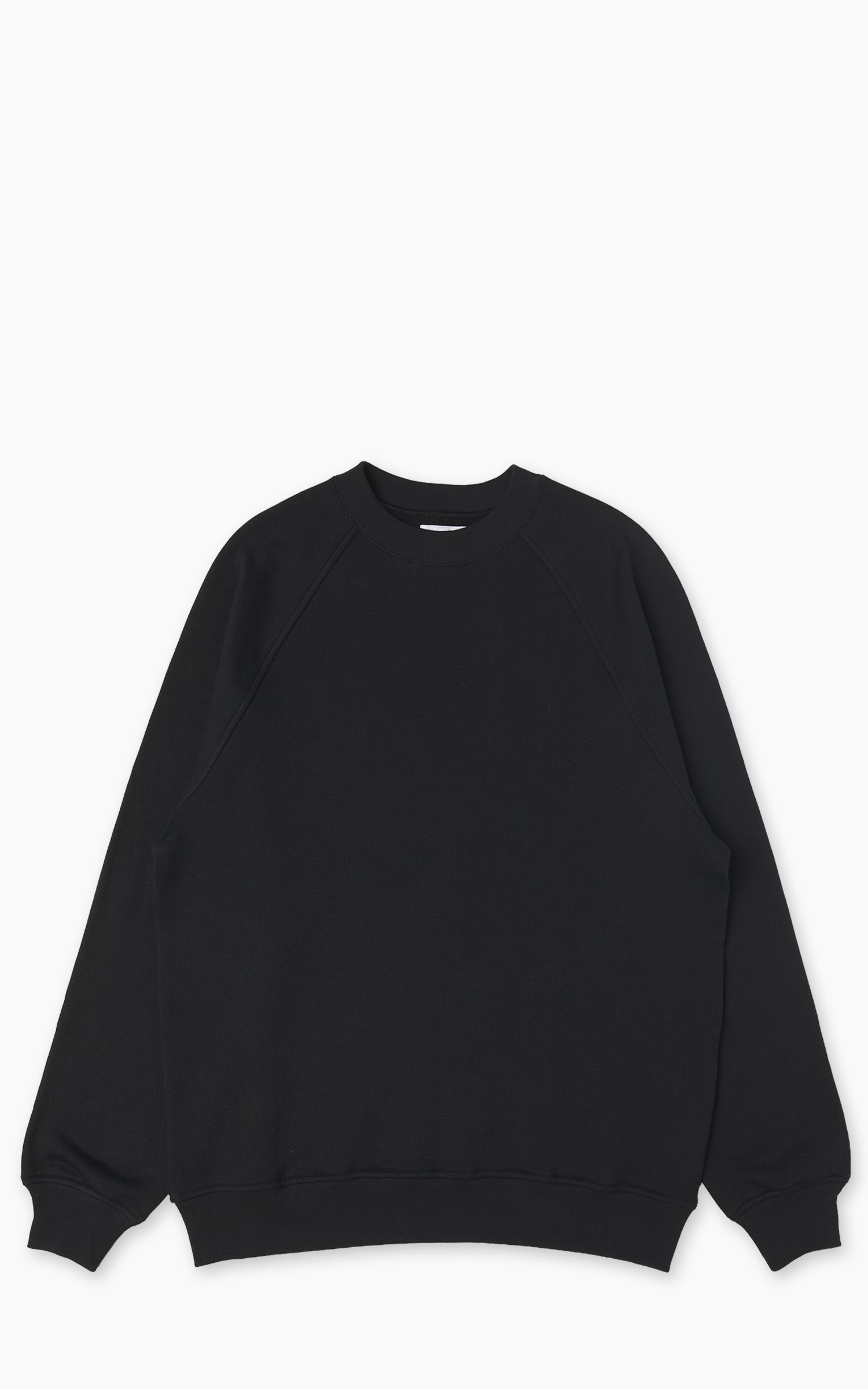 Kaptain Sunshine Suvin Sweat Crew Pullover Black