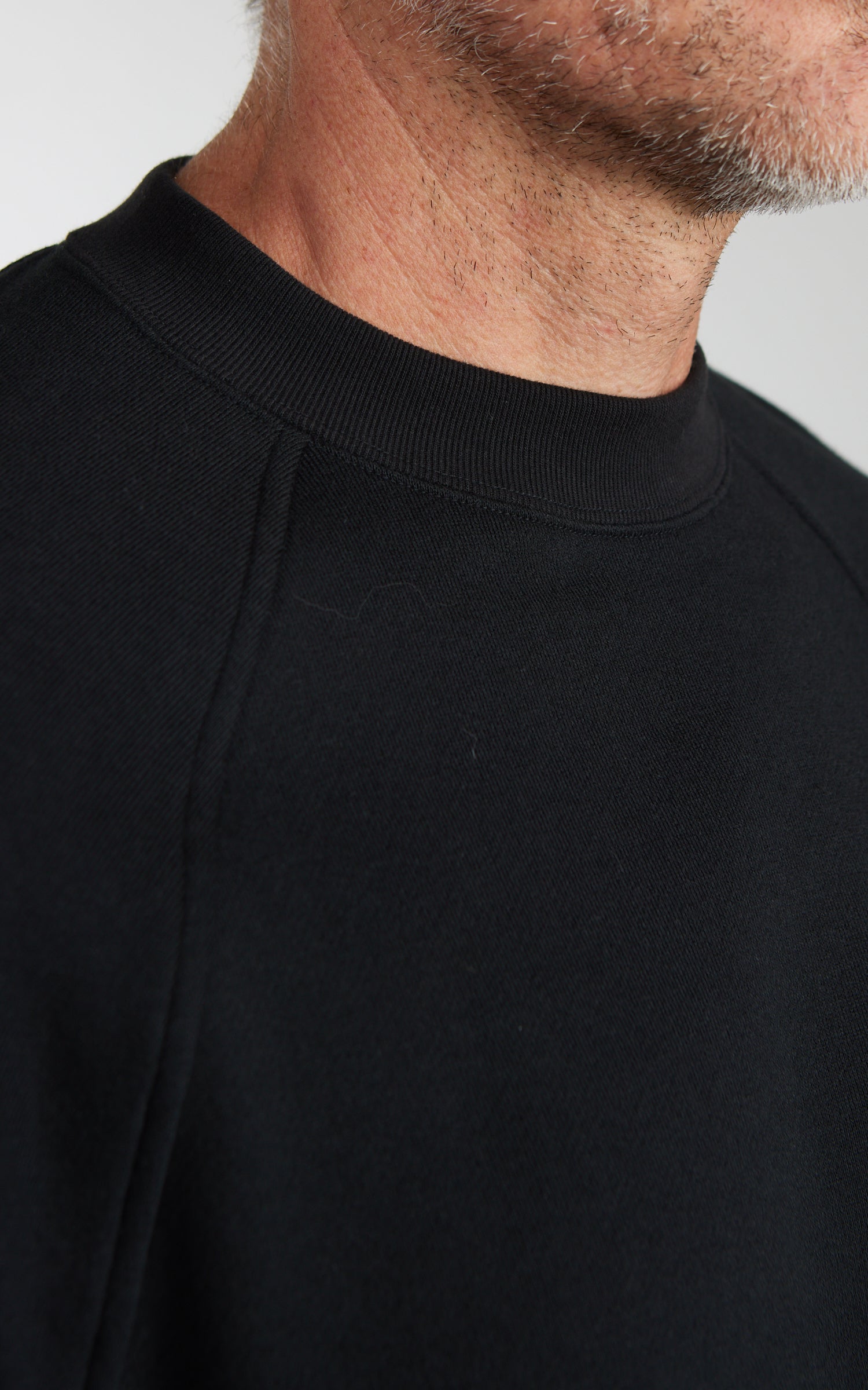 Kaptain Sunshine Suvin Sweat Crew Pullover Black