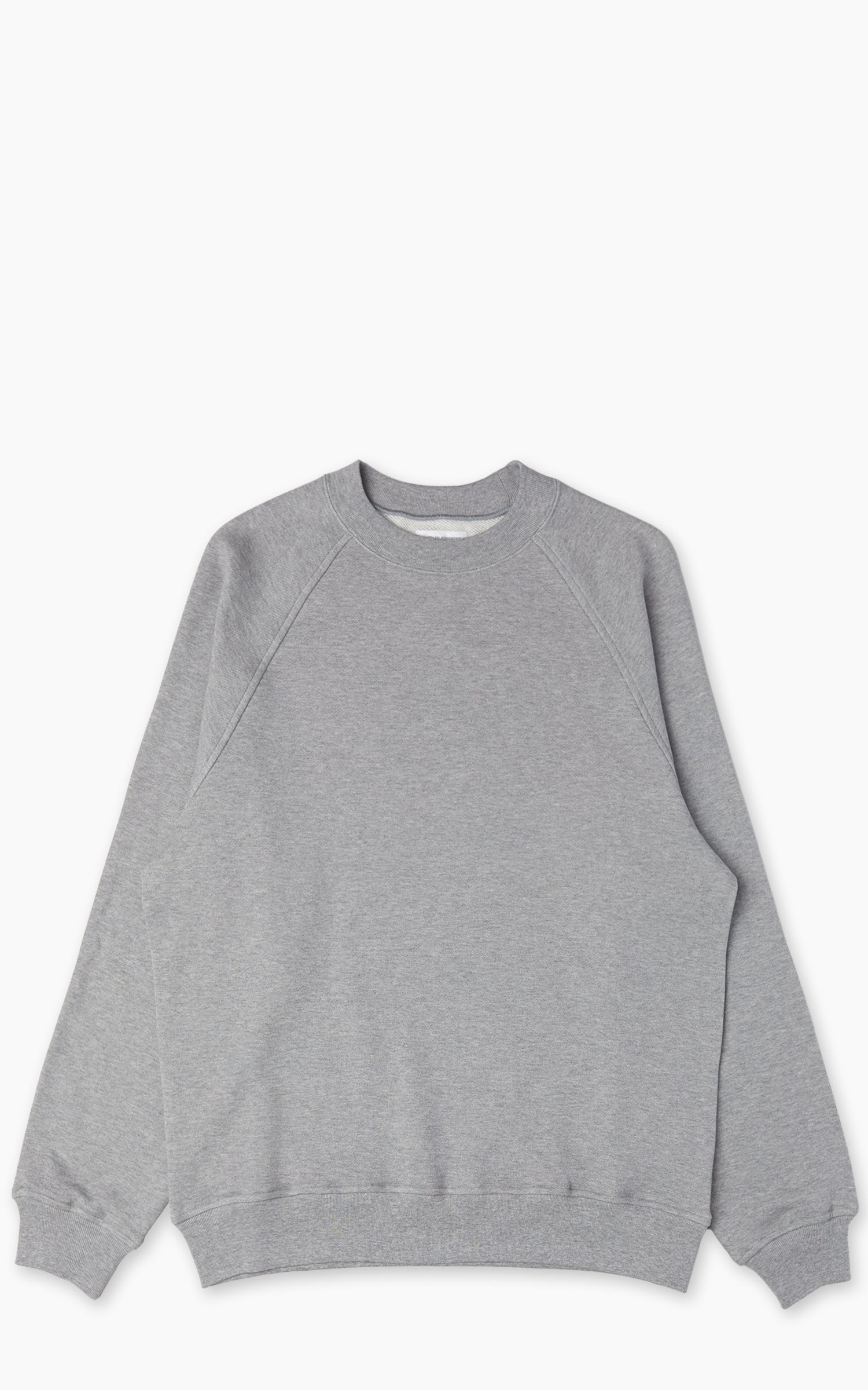 Kaptain Sunshine Suvin Sweat Crew Pullover Feather Grey