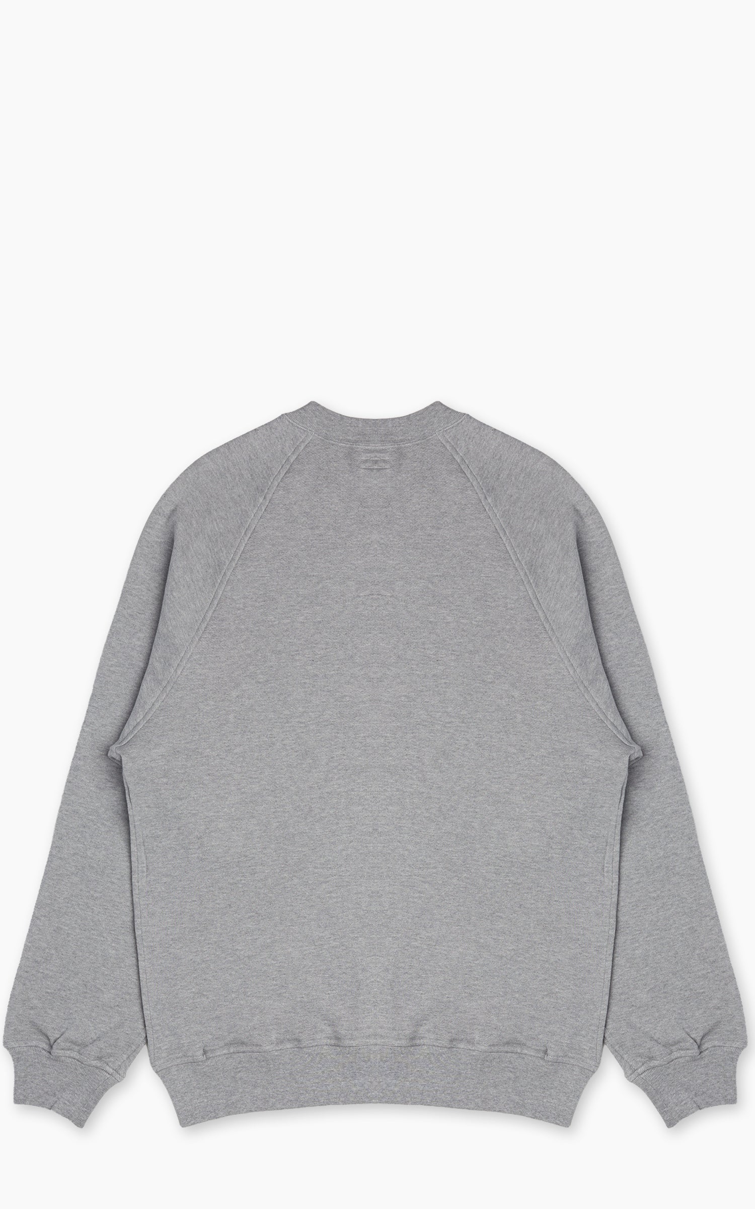 Kaptain Sunshine Suvin Sweat Crew Pullover Feather Grey
