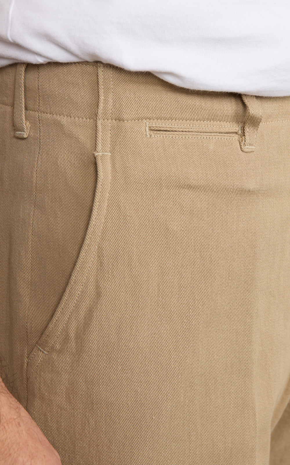 Kaptain Sunshine Cotton Drill Officer Pants Khaki