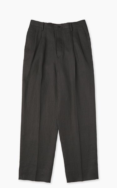 Kaptain Sunshine Shoecut Slacks Ink Black