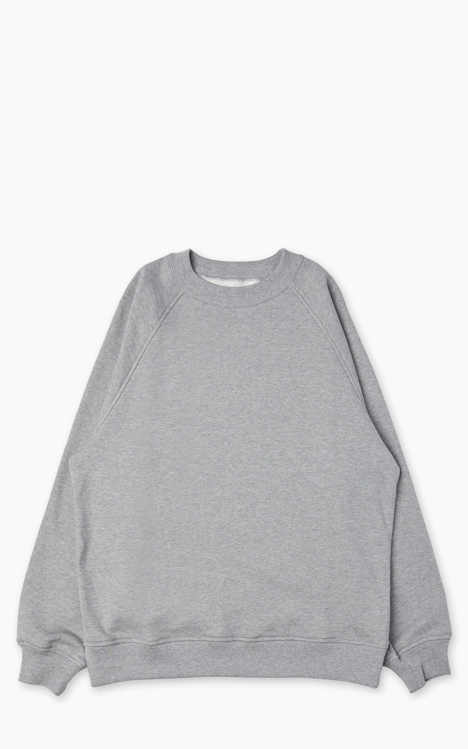 Kaptain Sunshine Suvin Sweat Crewneck Pullover Feather Grey