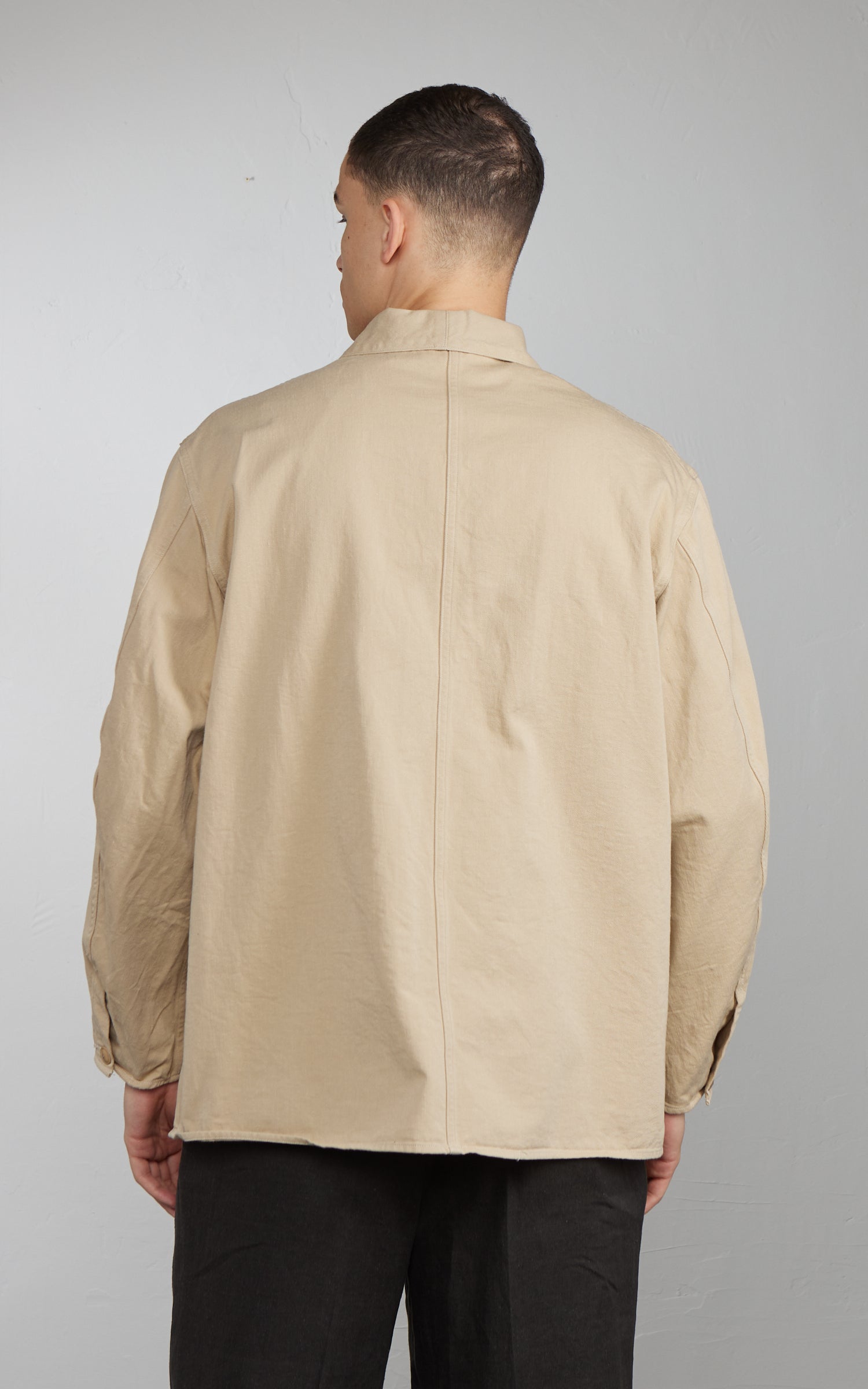 Kaptain Sunshine Cotton Drill Coverall Jacket Khaki