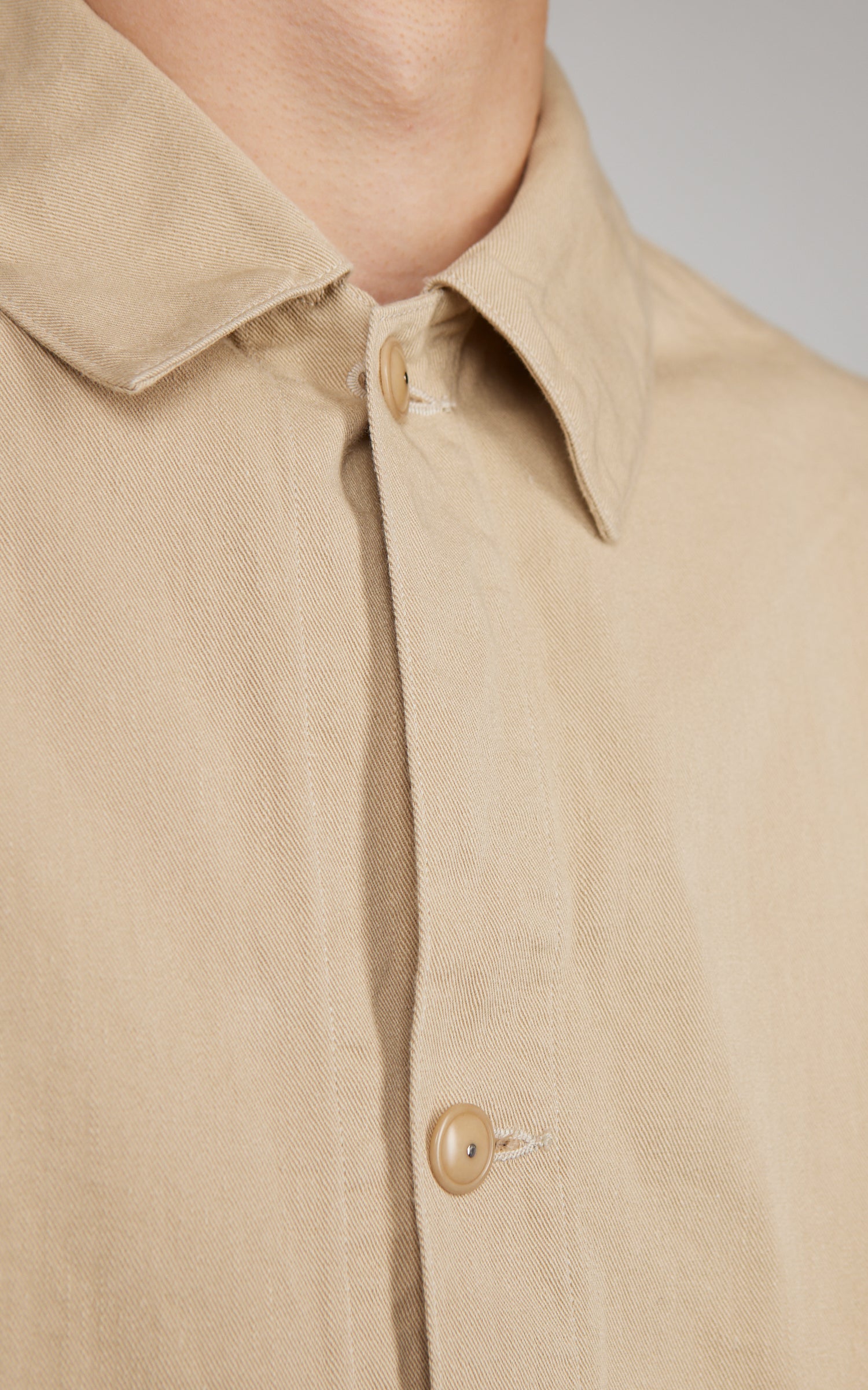 Kaptain Sunshine Cotton Drill Coverall Jacket Khaki