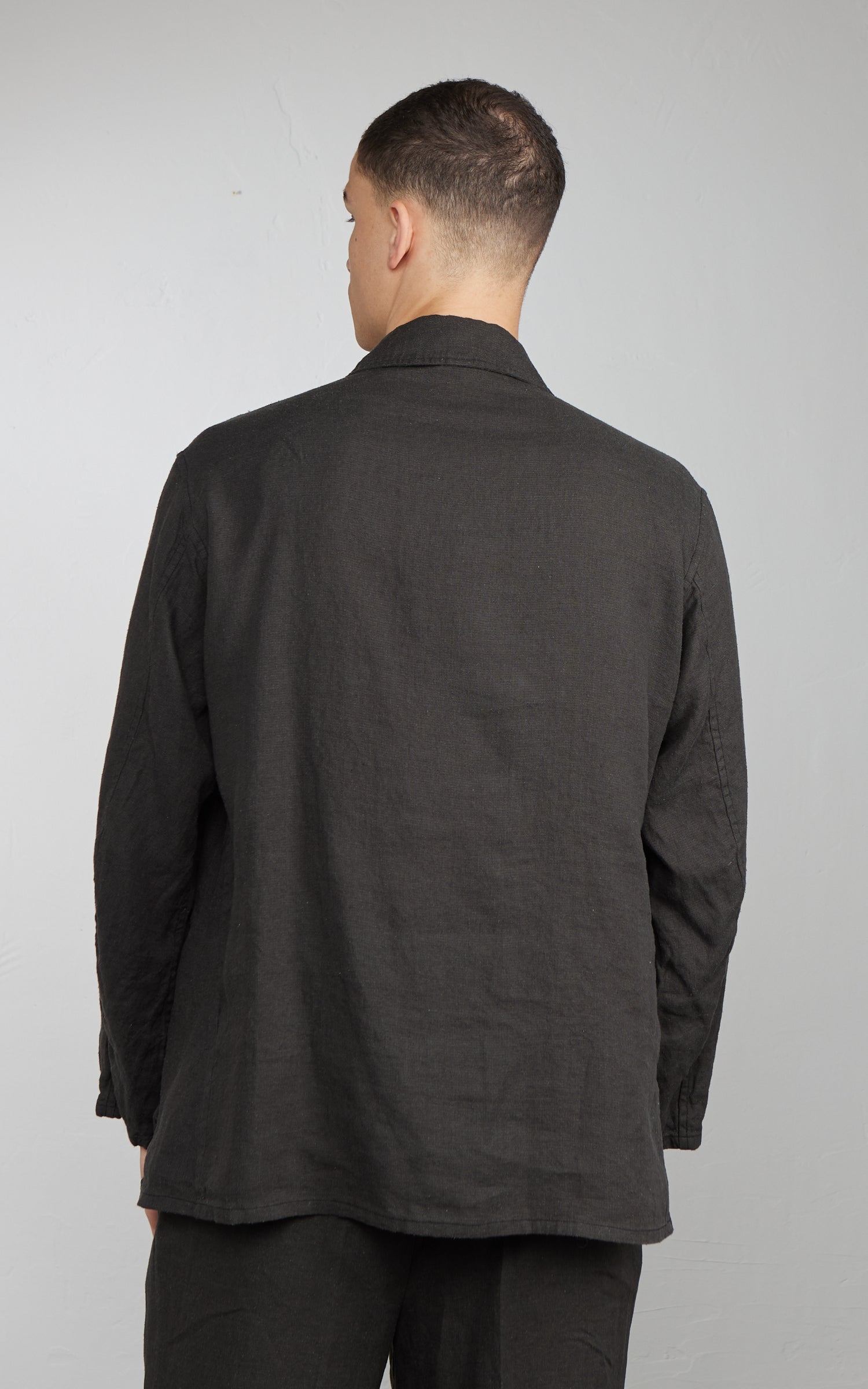 Kaptain Sunshine Safari Shirt Jacket Ink Black