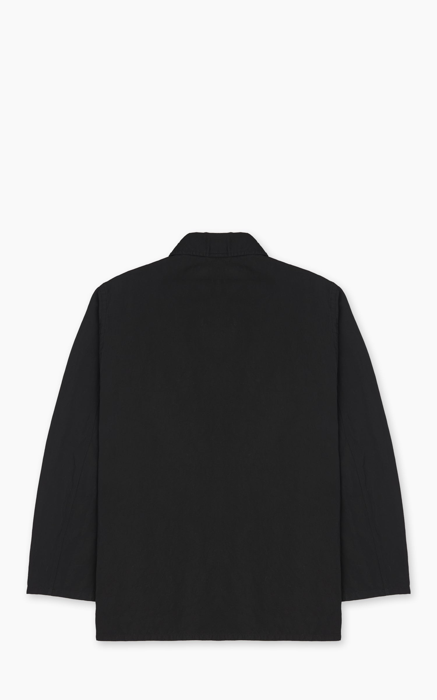 Kaptain Sunshine Gabardine Work Shirt Jacket Black