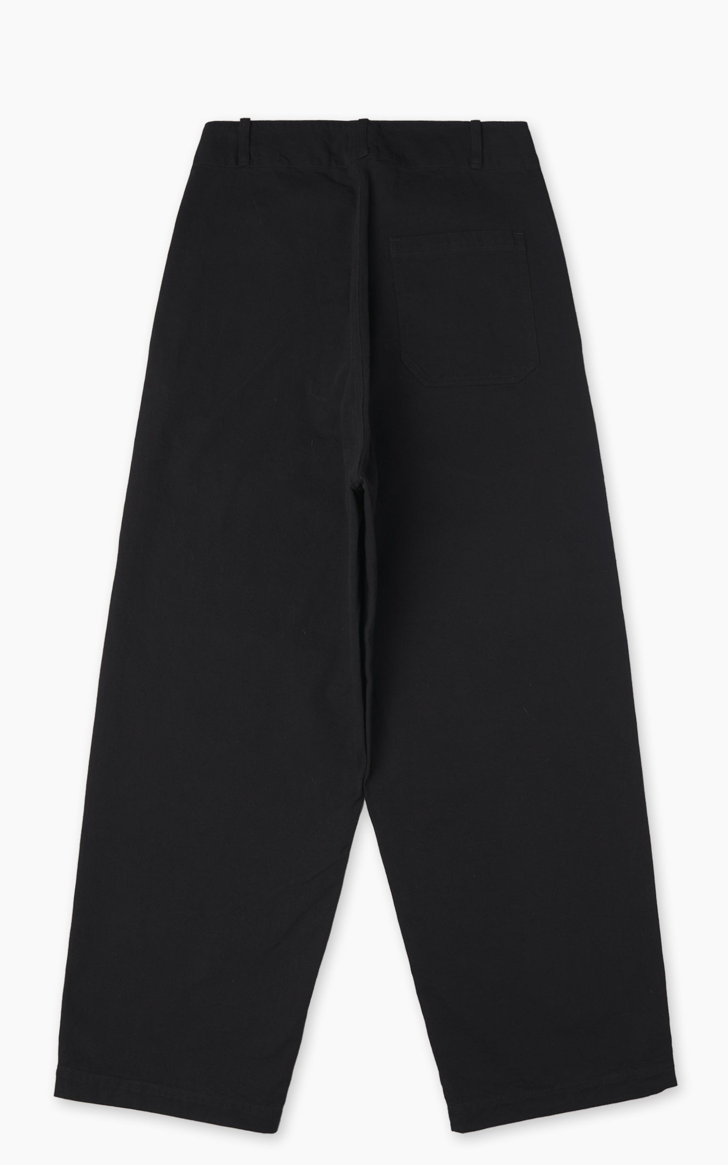 Kaptain Sunshine Cotton Drill Wide Pants Black
