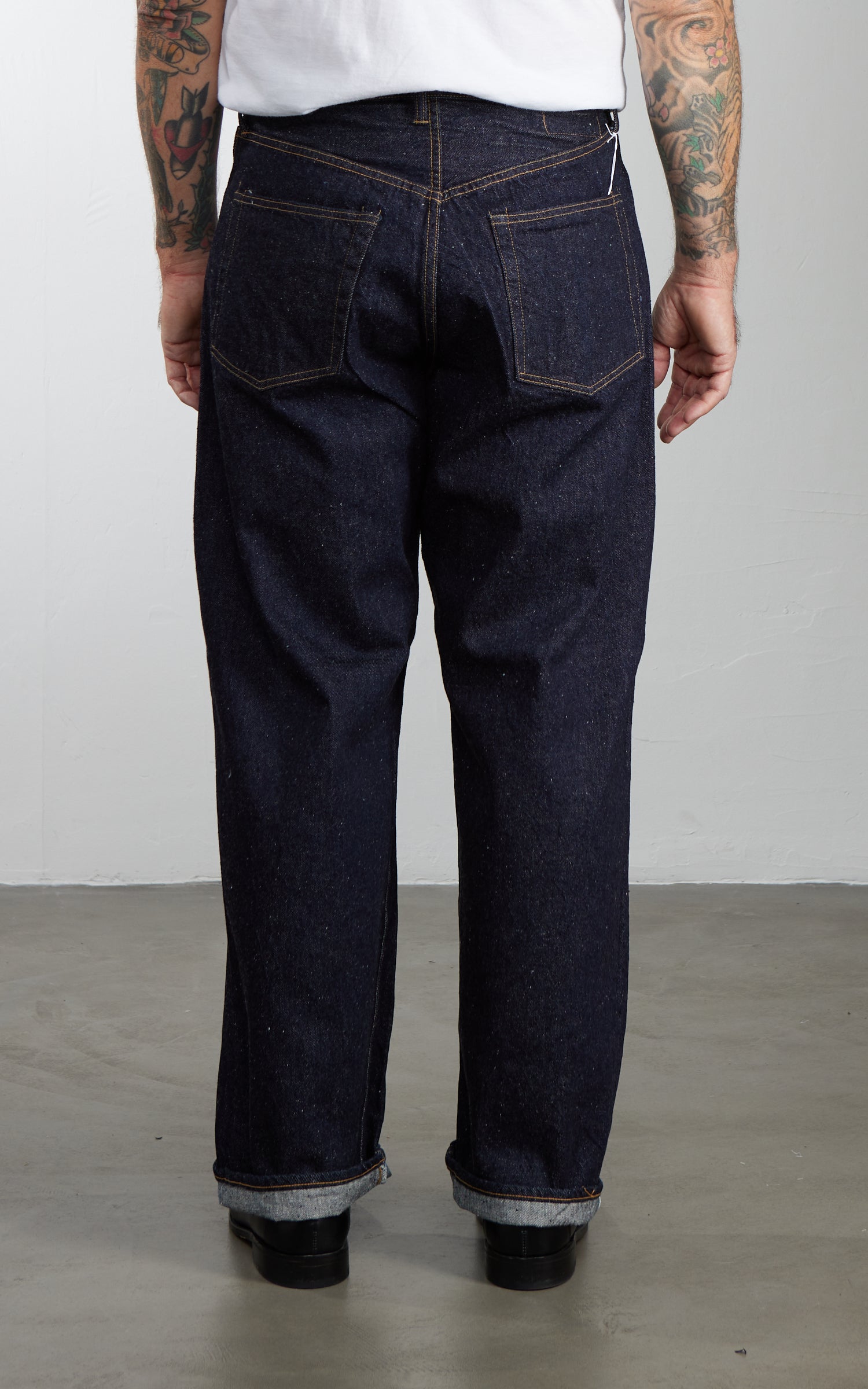 Kaptain Sunshine 5P Straight Denim Pants One Wash Indigo