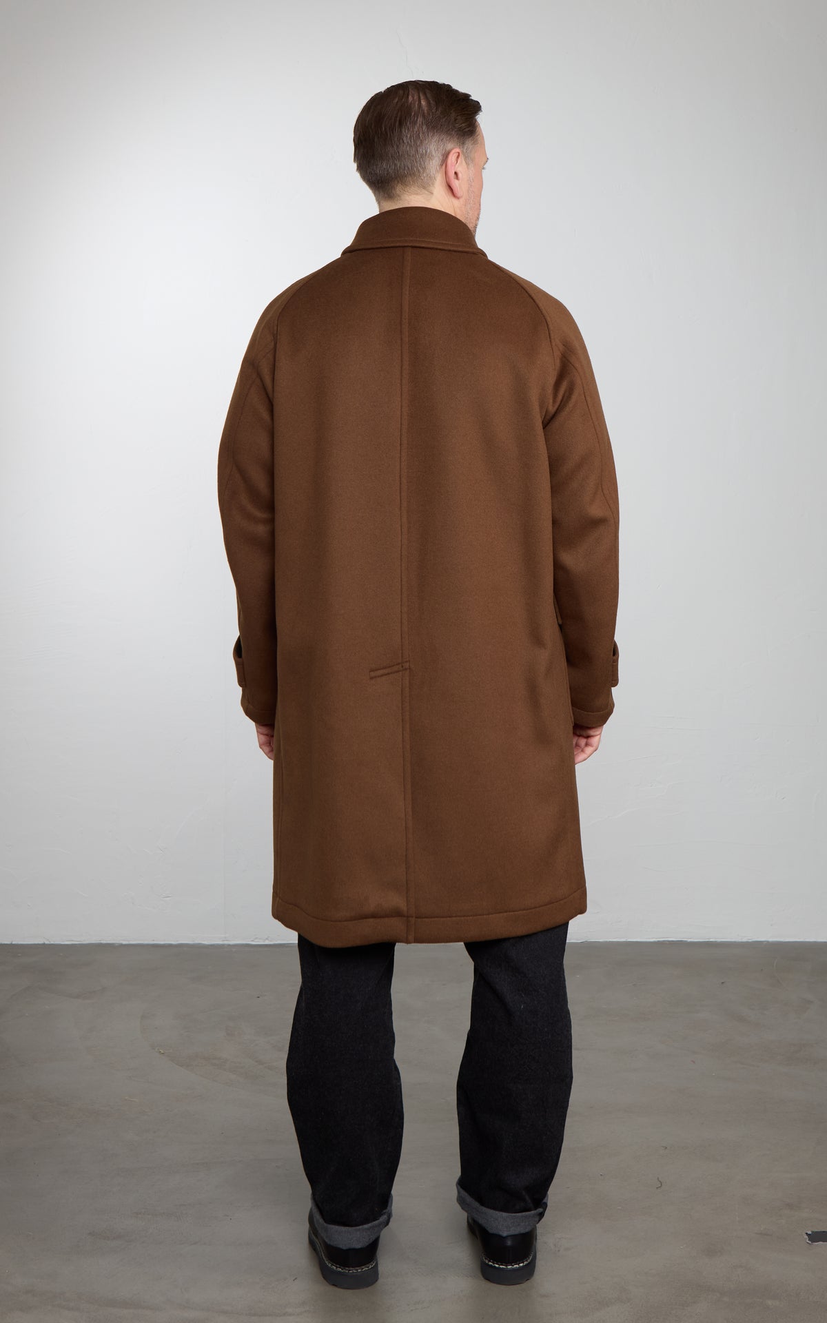 Kaptain Sunshine Traveller Coat Wool Coffee