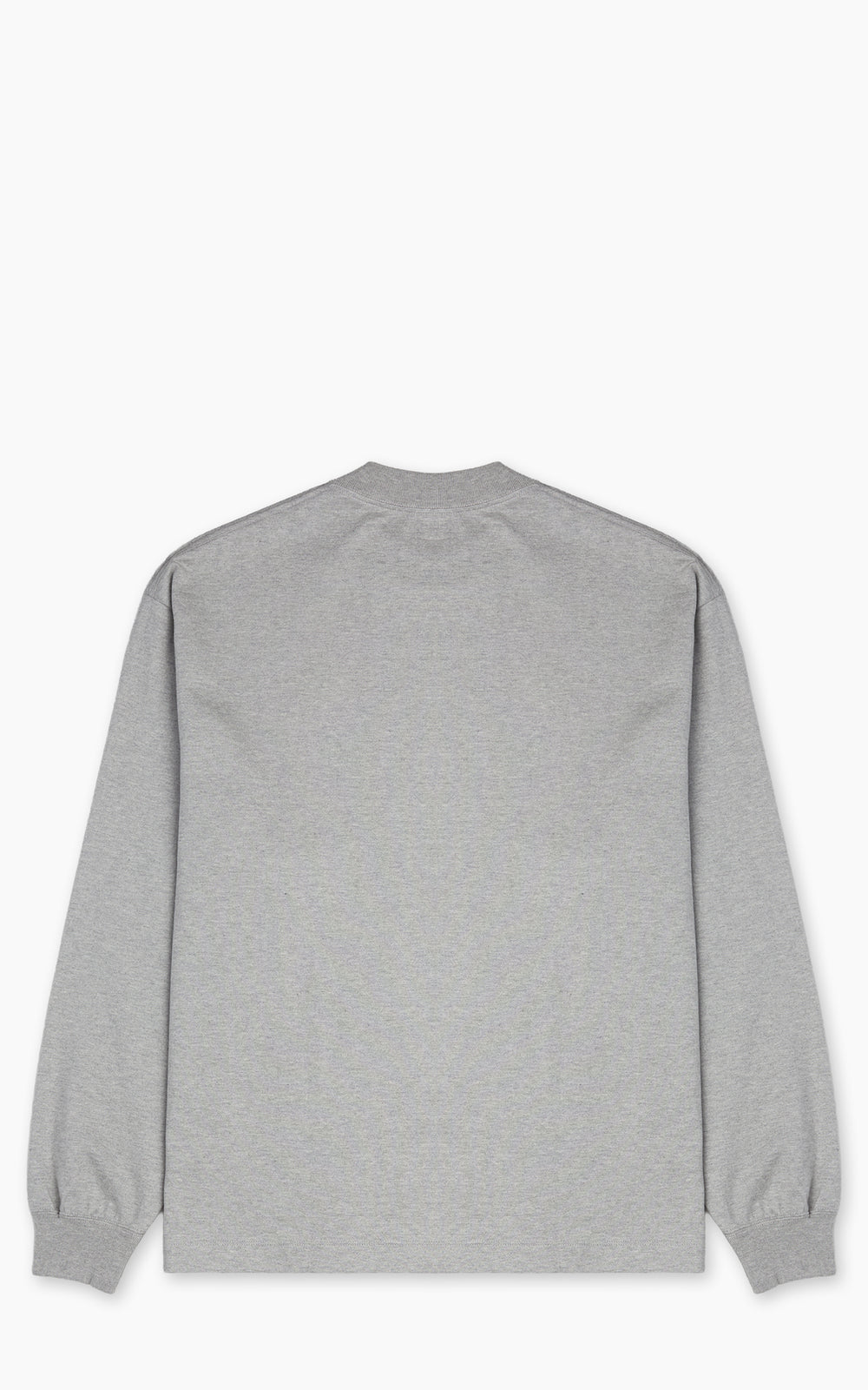 Kaptain Sunshine Suvin Supima Tube L/S Tee Heavy Feather Grey