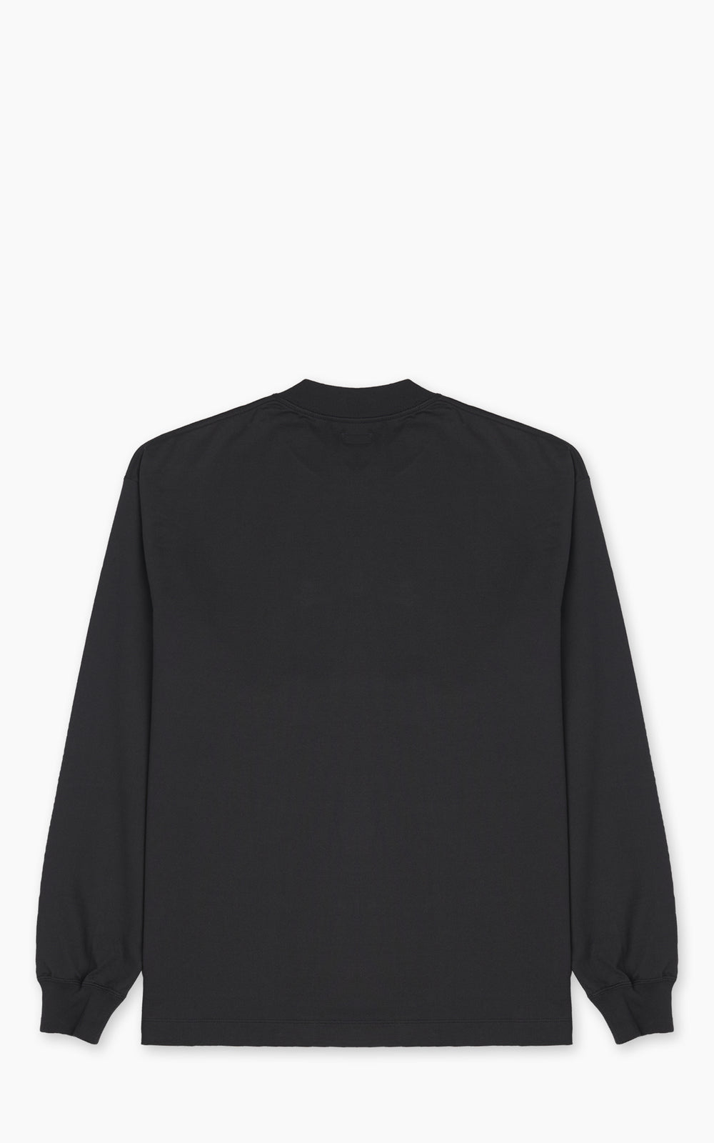 Kaptain Sunshine Suvin Supima Tube L/S Tee Heavy Ink Black