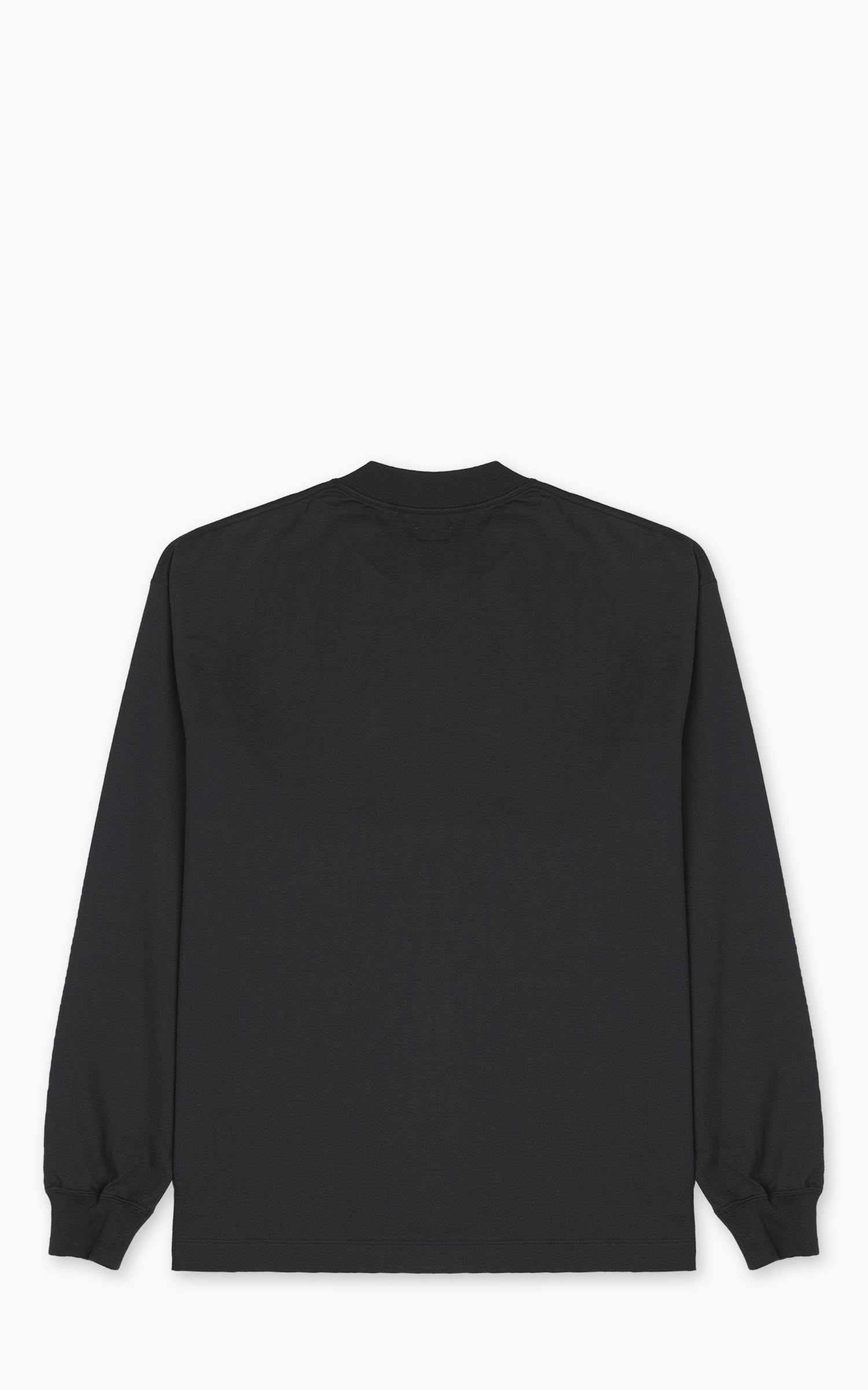 Kaptain Sunshine Suvin Supima Tube L/S Tee Heavy Ink Black