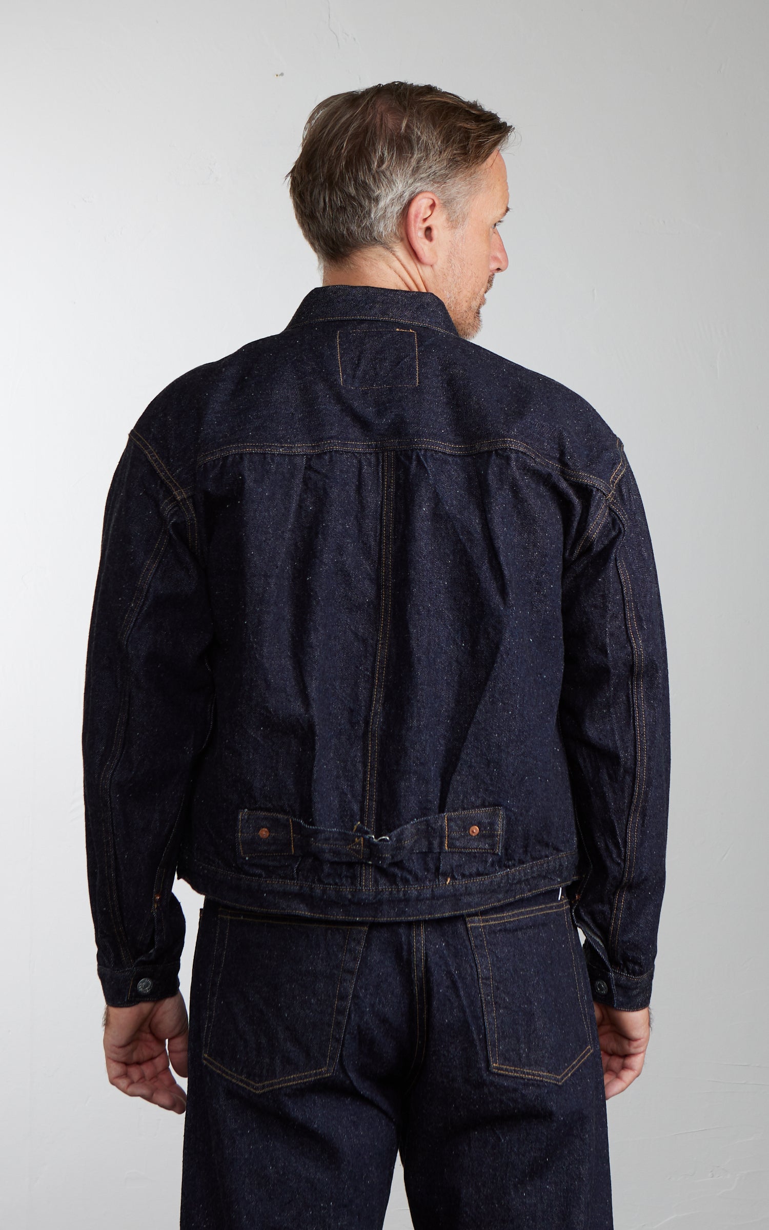 Kaptain Sunshine Denim Tracker 1P Jacket One Wash Indigo