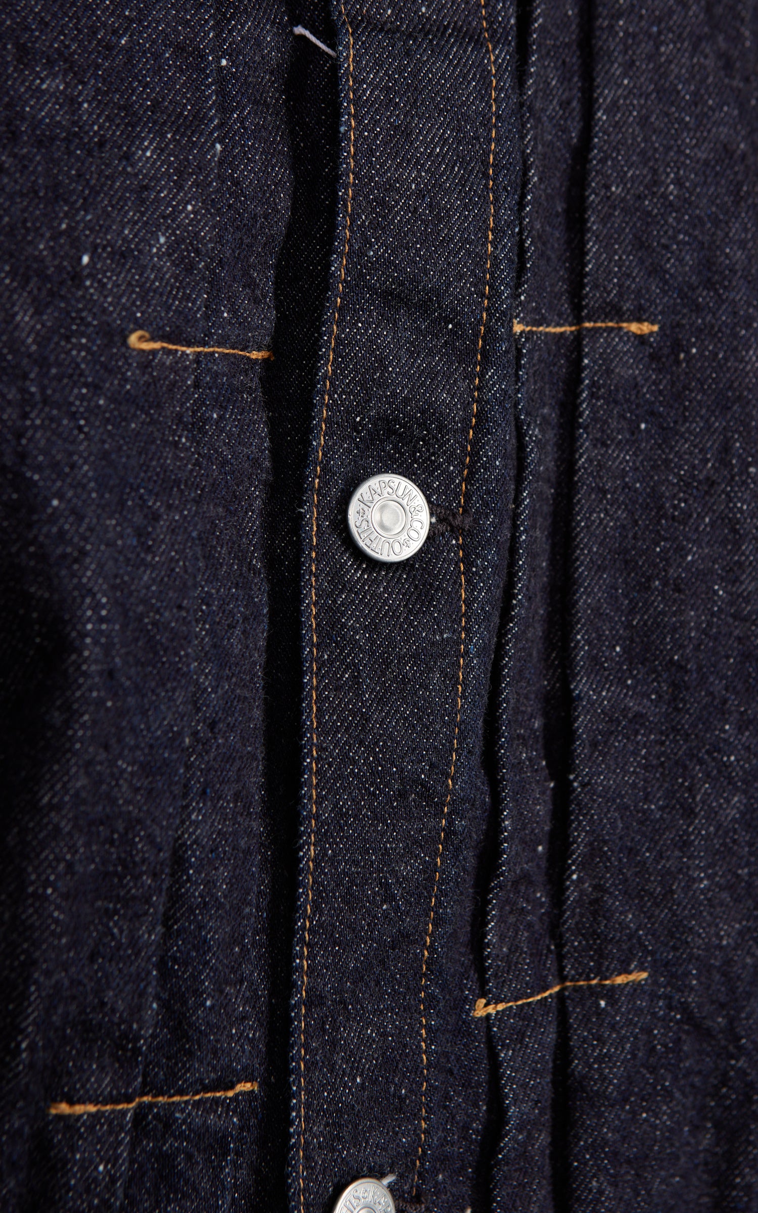 Kaptain Sunshine Denim Tracker 1P Jacket One Wash Indigo