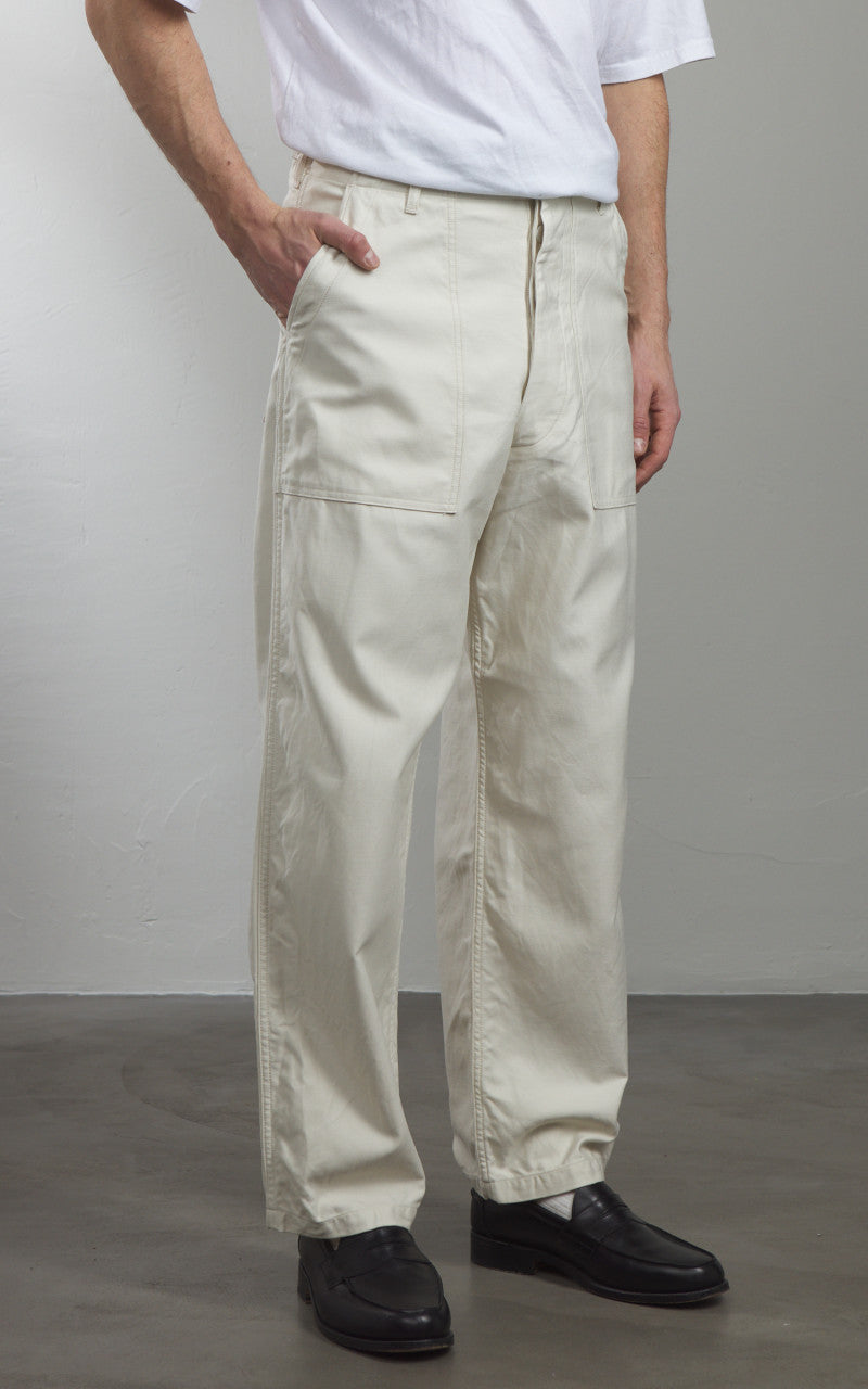 Kaptain Sunshine Baker Pants Ecru