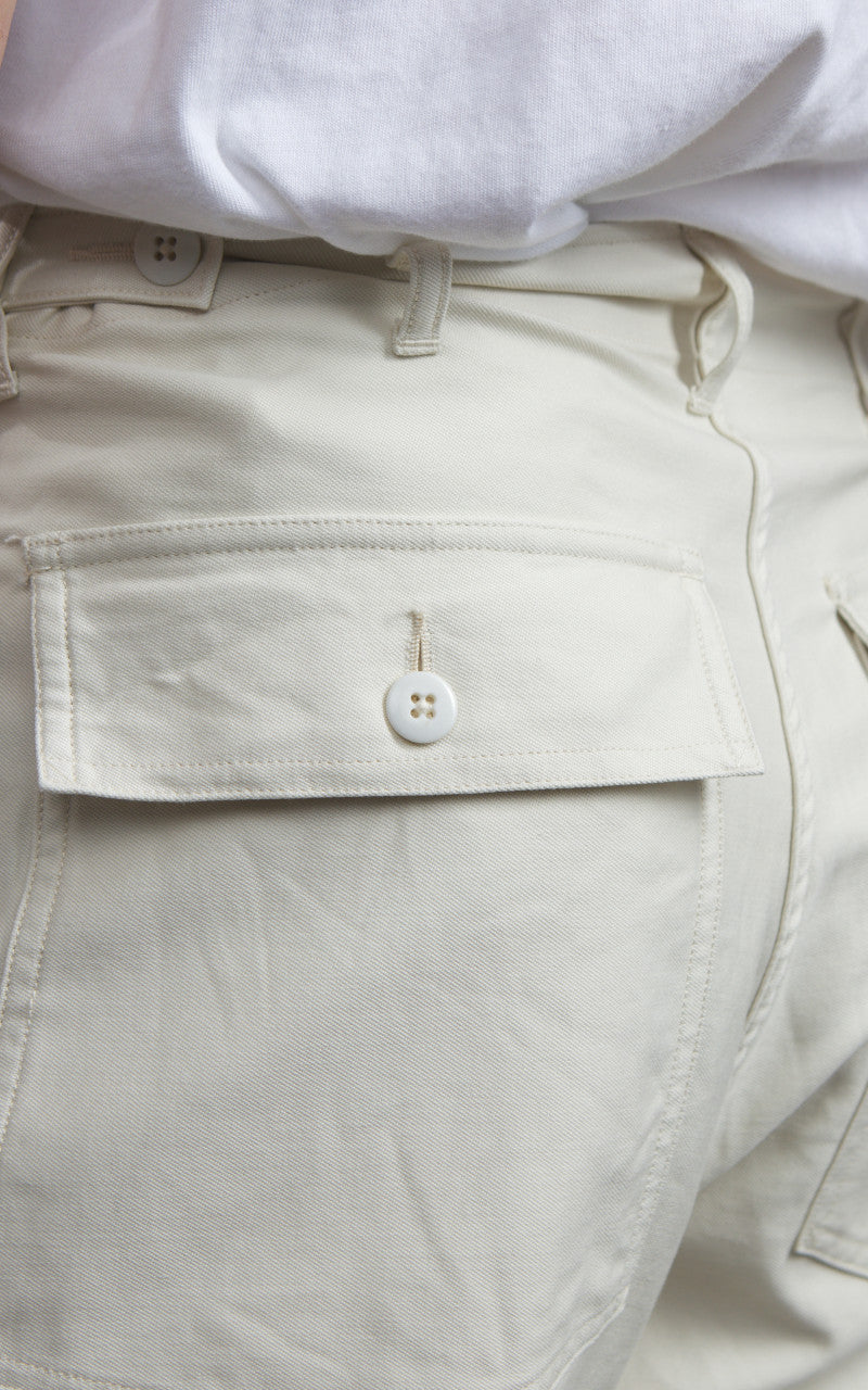 Kaptain Sunshine Baker Pants Ecru