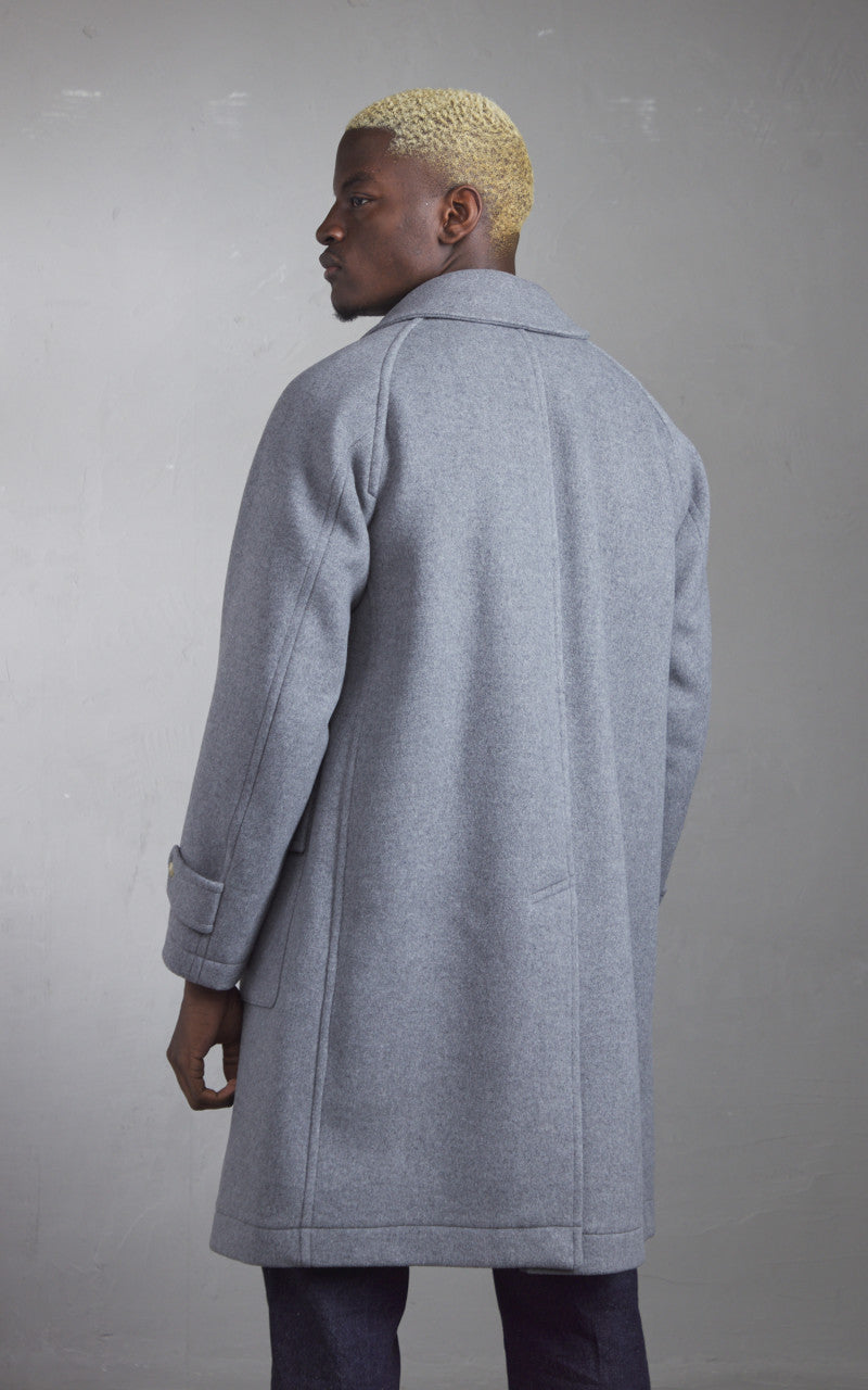 Kaptain Sunshine Traveller Coat Top Grey