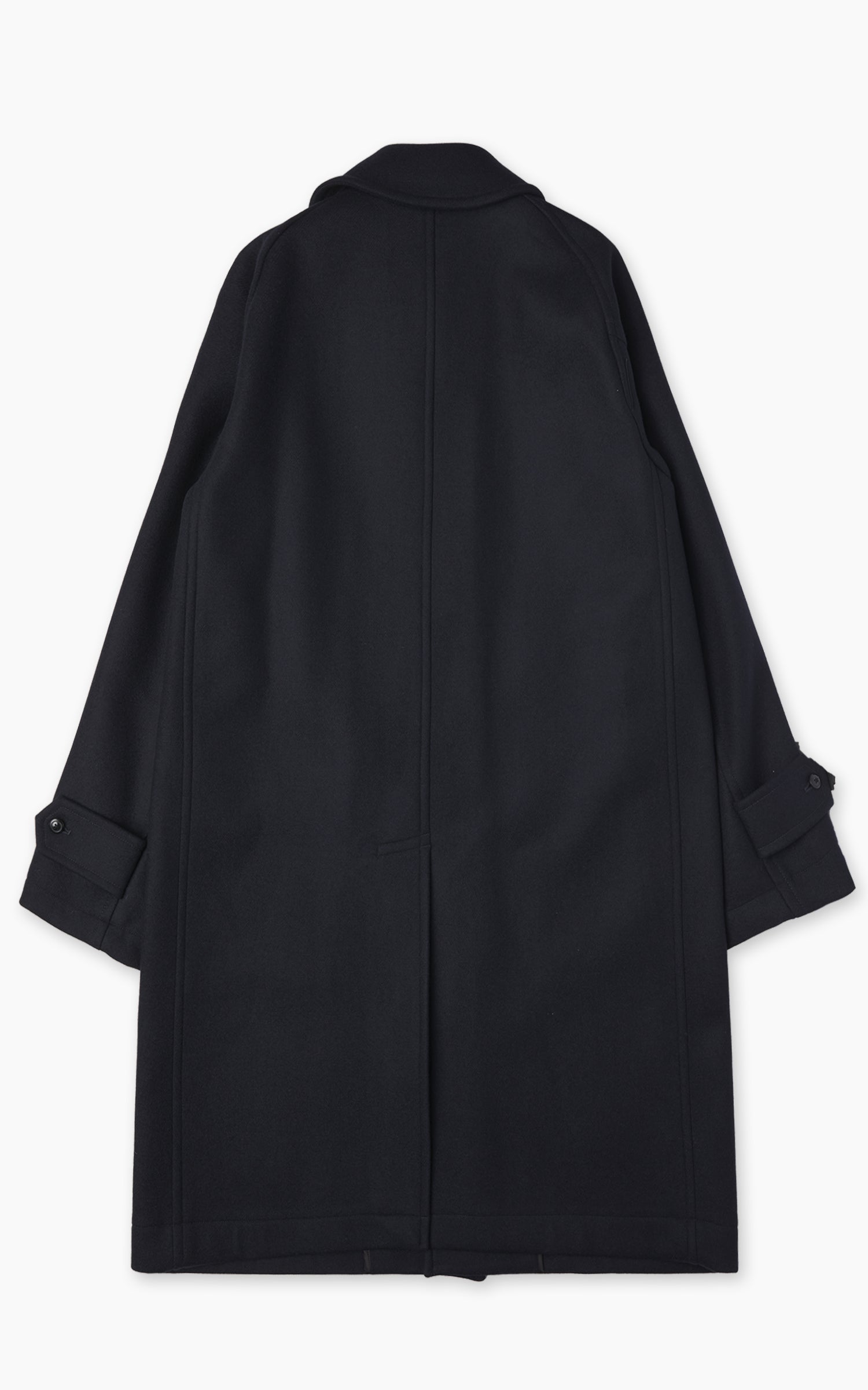 Kaptain Sunshine Traveller Coat Wool Top Navy