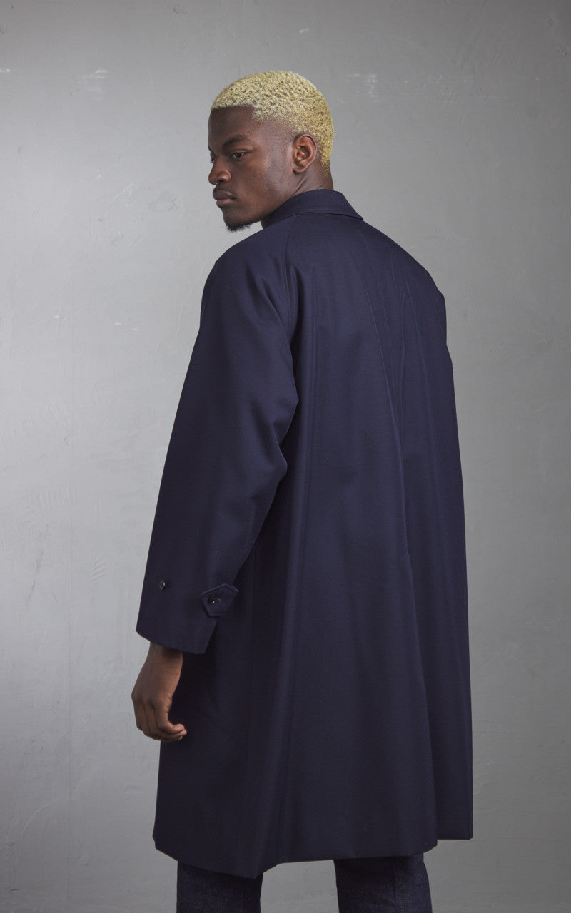 Kaptain Sunshine Walker Coat Wool Navy