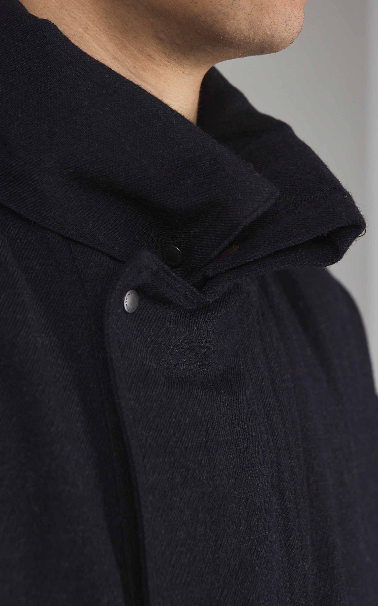 Kaptain Sunshine Wool Serge Hunter Jacket Top Navy