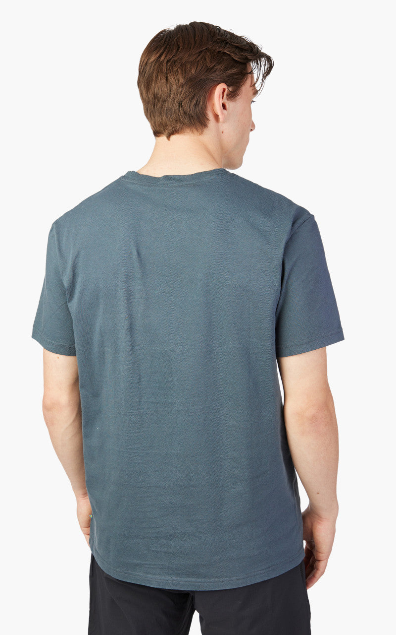 Klättermusen Runa Pocket Short Sleeve Tee Thistle Blue