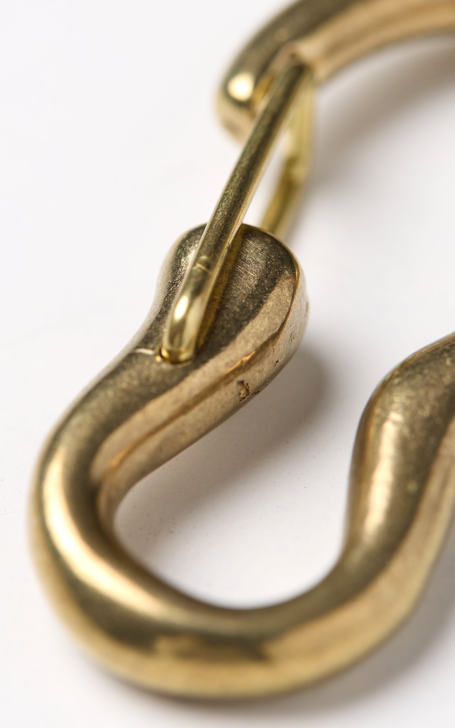 Kobashi Studio BR300 Key Snap Carabiner Brass