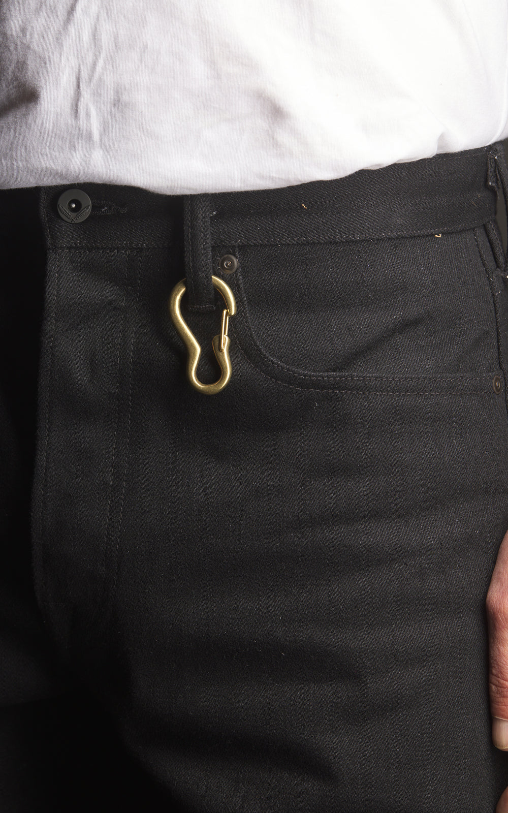 Kobashi Studio BR300 Key Snap Carabiner Brass