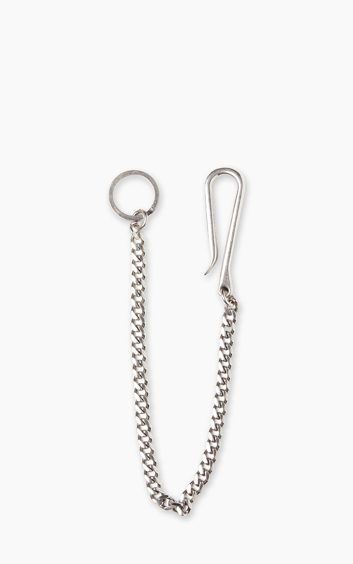 Kobashi Studio BR725CTXS Key Chain Twist Plated Silver