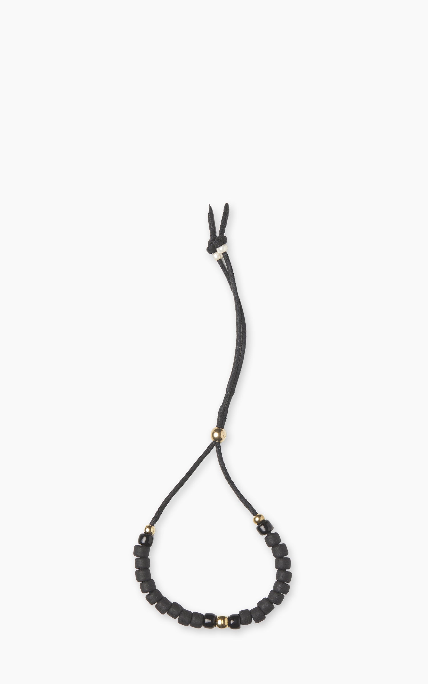 Kobashi Studio BRL7001 Japanese Beads Bracelet Matte-Black/Black