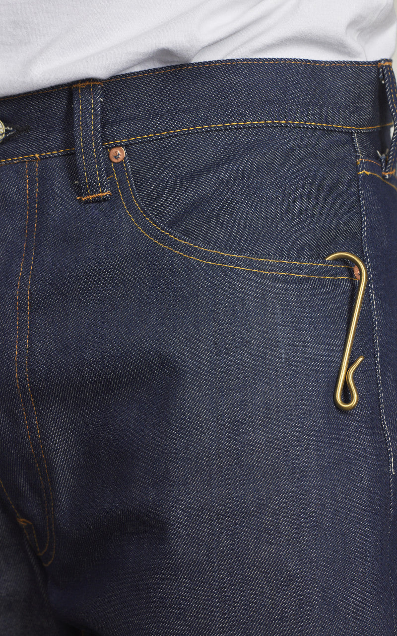 Kobashi Studio B83H12 Wire Rolled Key Hook Brass