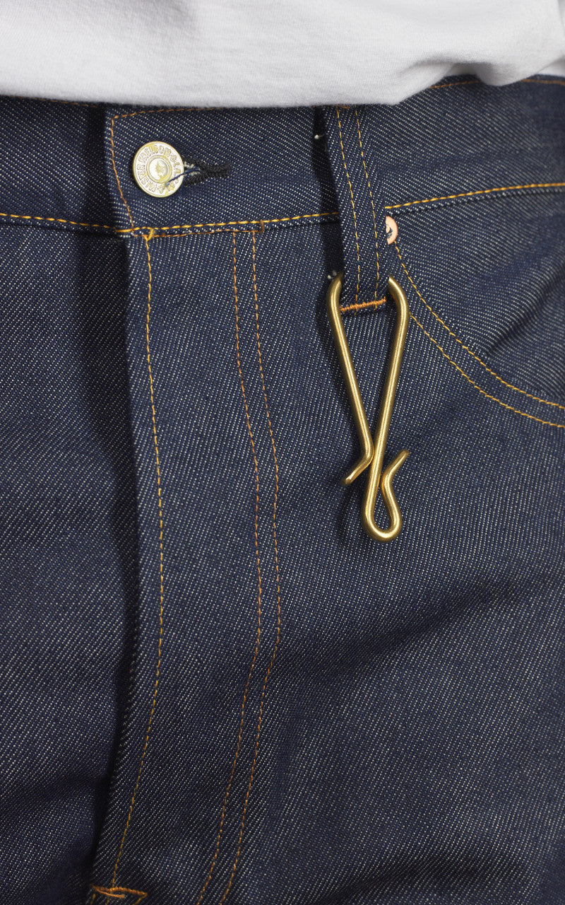 Kobashi Studio B83H12 Wire Rolled Key Hook Brass