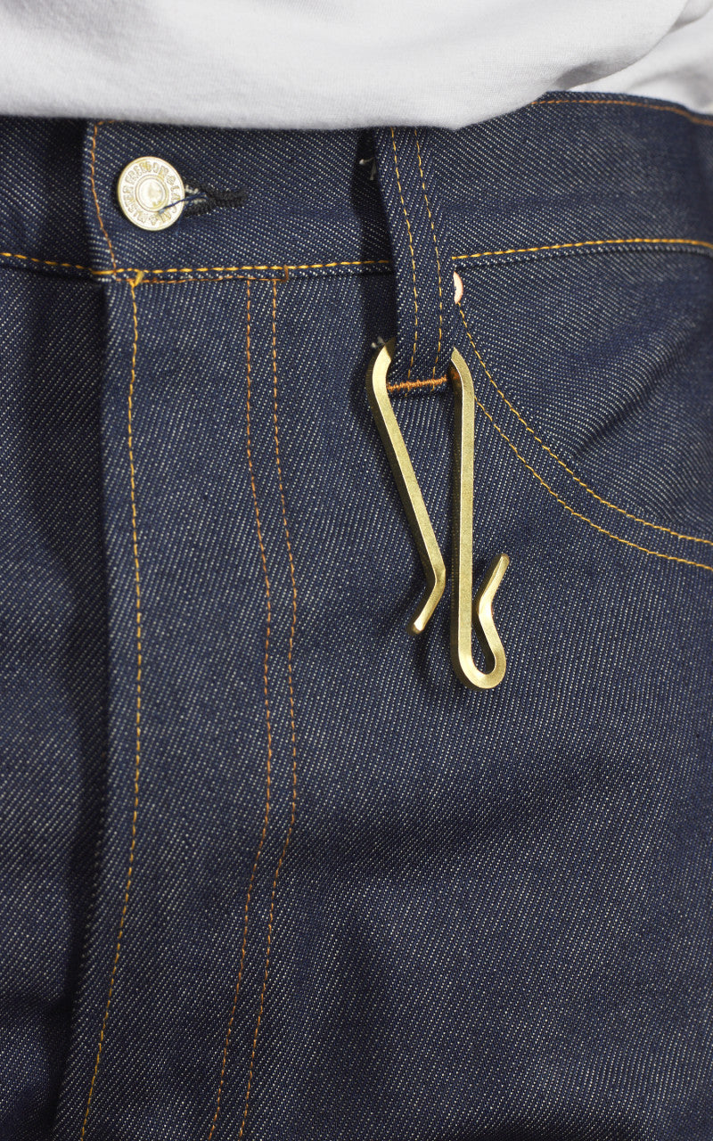 Kobashi Studio B83SH12 Wire Square Key Hook Brass