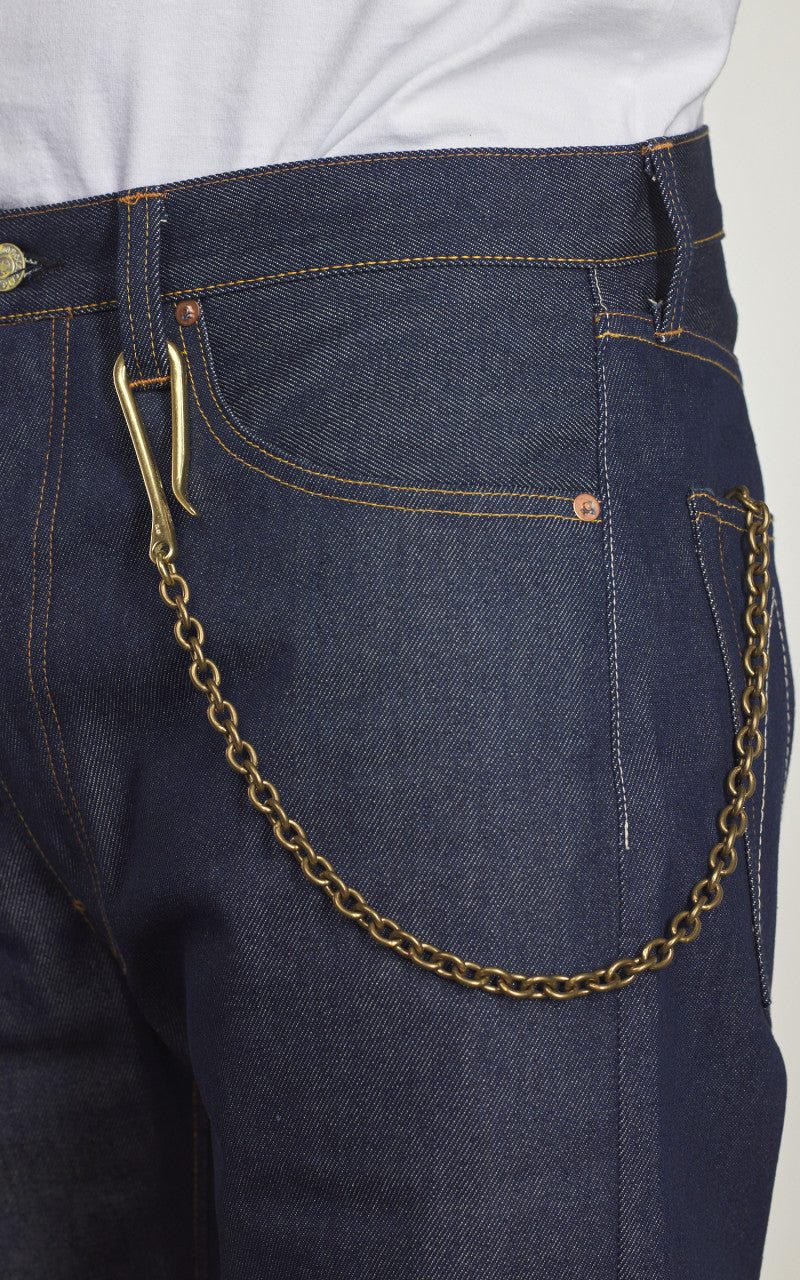 Kobashi Studio BR725C Key Chain Oval Brass