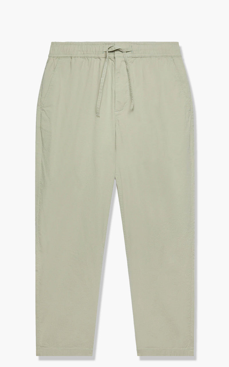 Wax London Kurt Trousers Seersucker Sage