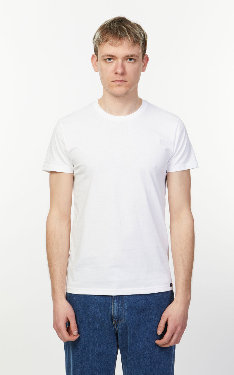 Lee Twin Pack Crew Tee White/White