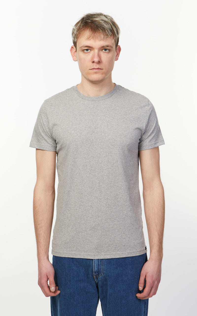 Lee Twin Pack Crew Tee Greymelange & Navy