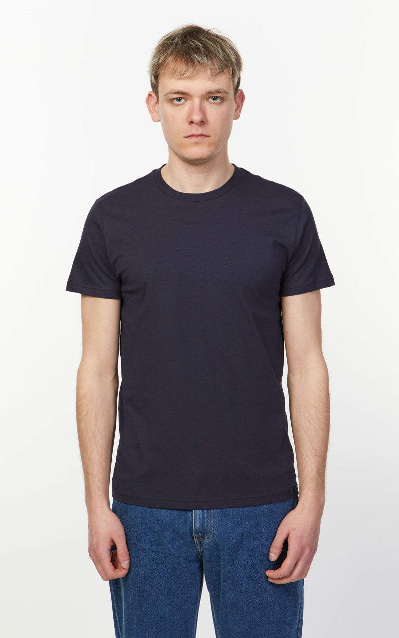 Lee Twin Pack Crew Tee Greymelange & Navy